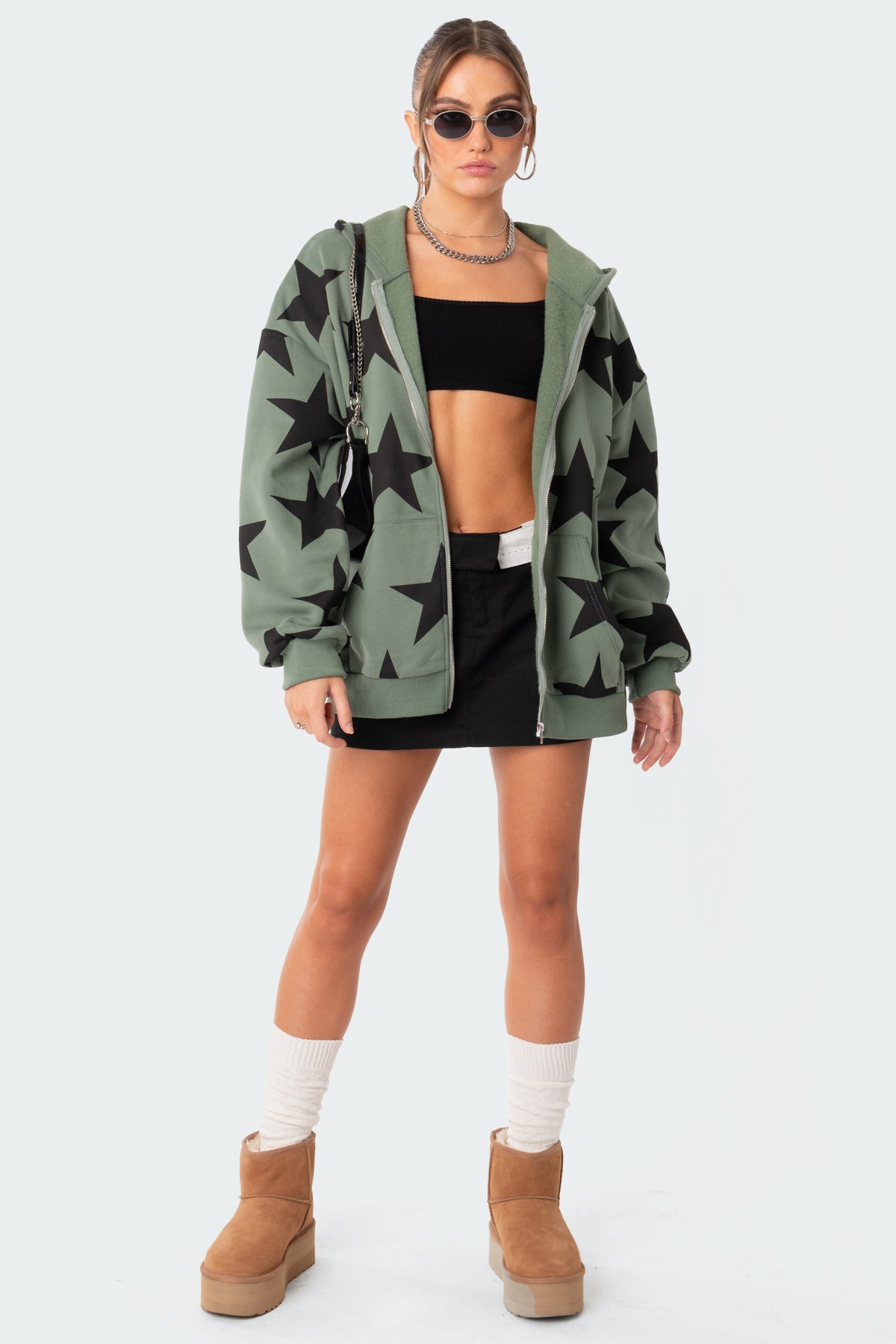 Star At Me Oversized Hoodie - Image 5