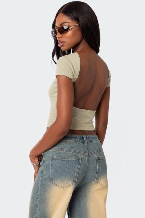 Bambi Open-Back T-Shirt
