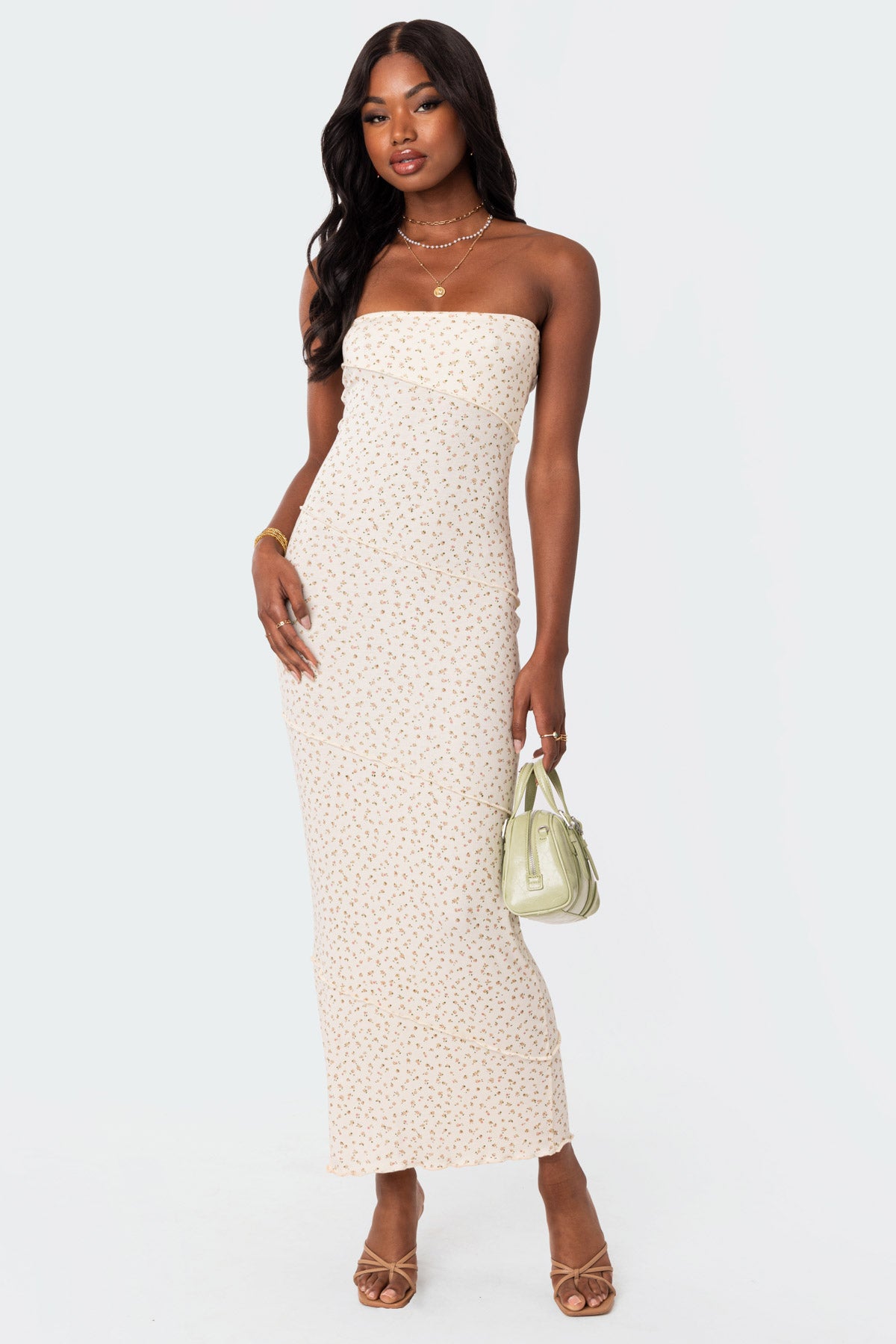 Lynn Ribbed Maxi Dress - Image 5