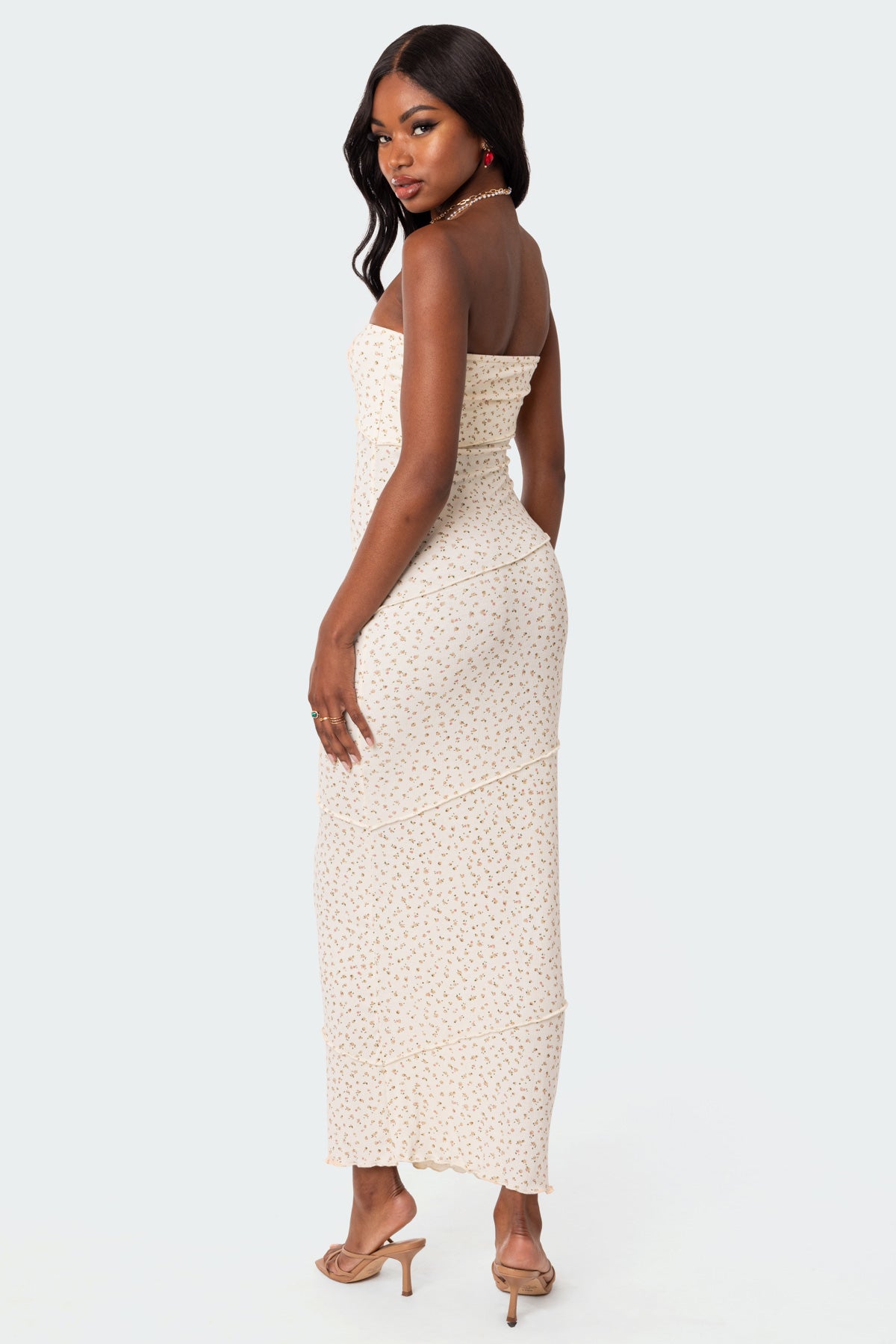 Lynn Ribbed Maxi Dress - Image 4