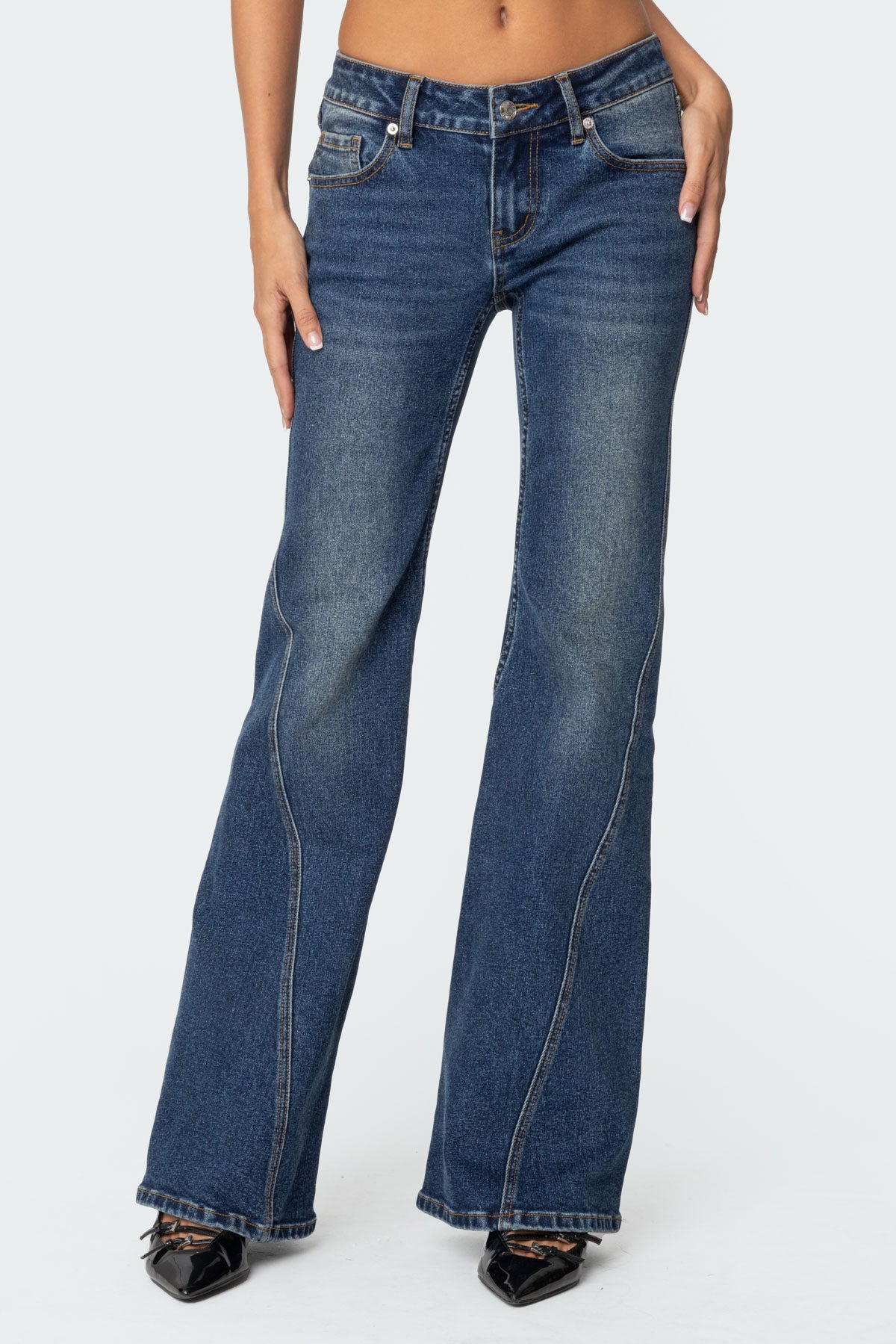 Colton Low Rise Bootcut Jeans - Image 2