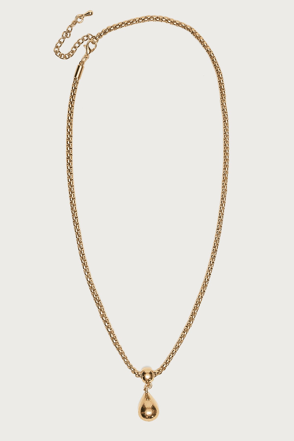Teardrop Chain Necklace - Image 2