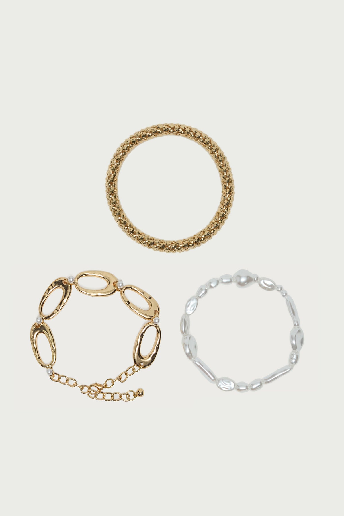 Chain & Pearl Bracelet Pack - Image 2