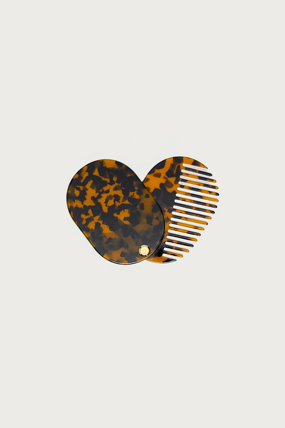 Compact Travel Comb & Mirror