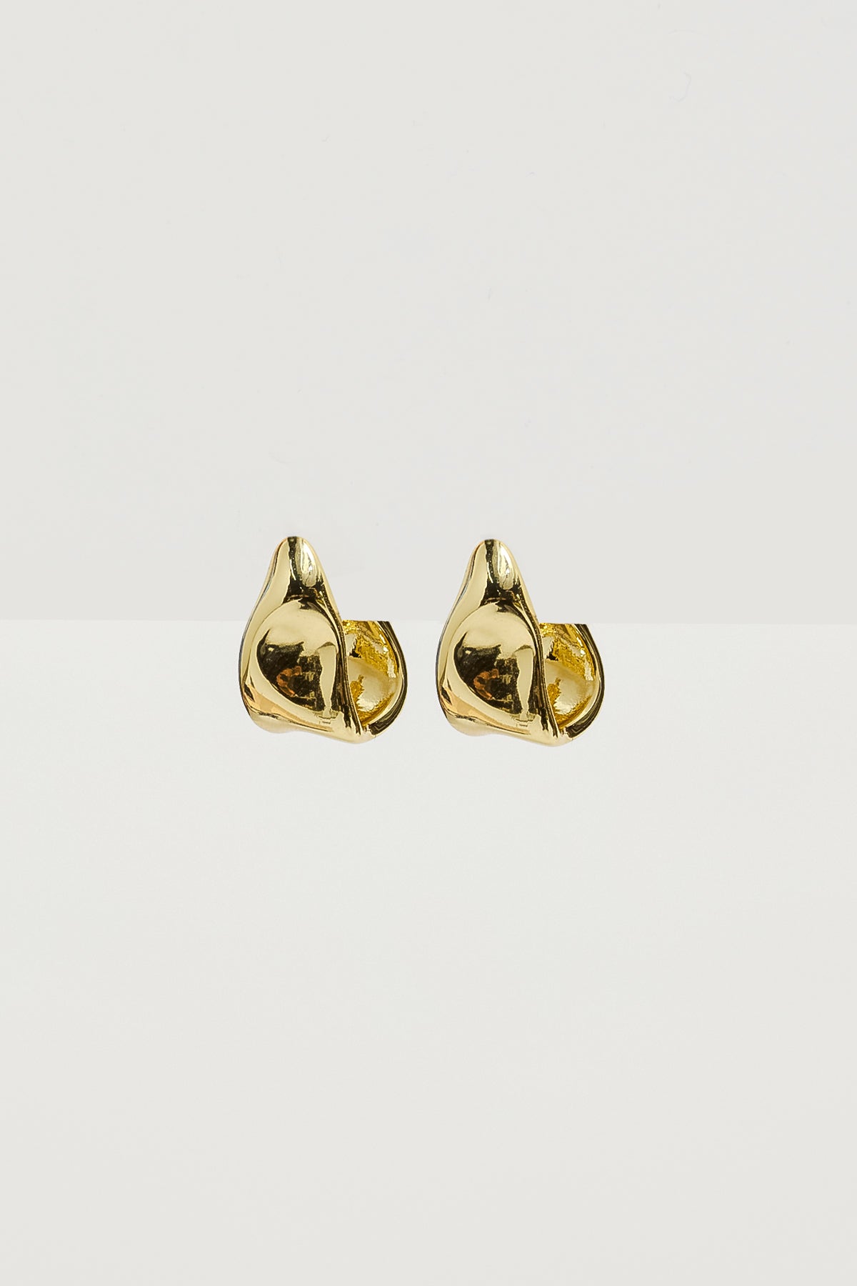 Chunky Hoop Earrings - Image 2