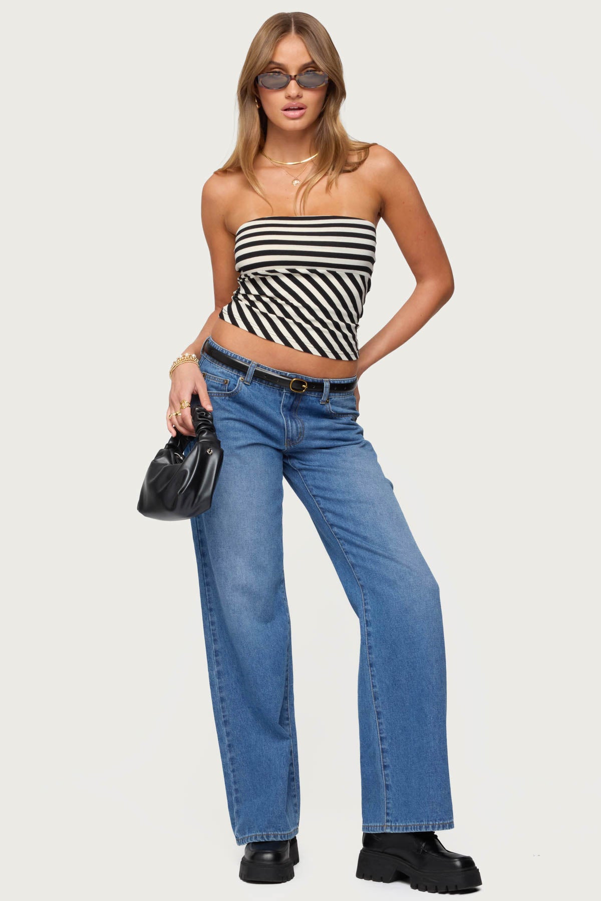 Nikoletta Low Rise Straight Leg Jeans