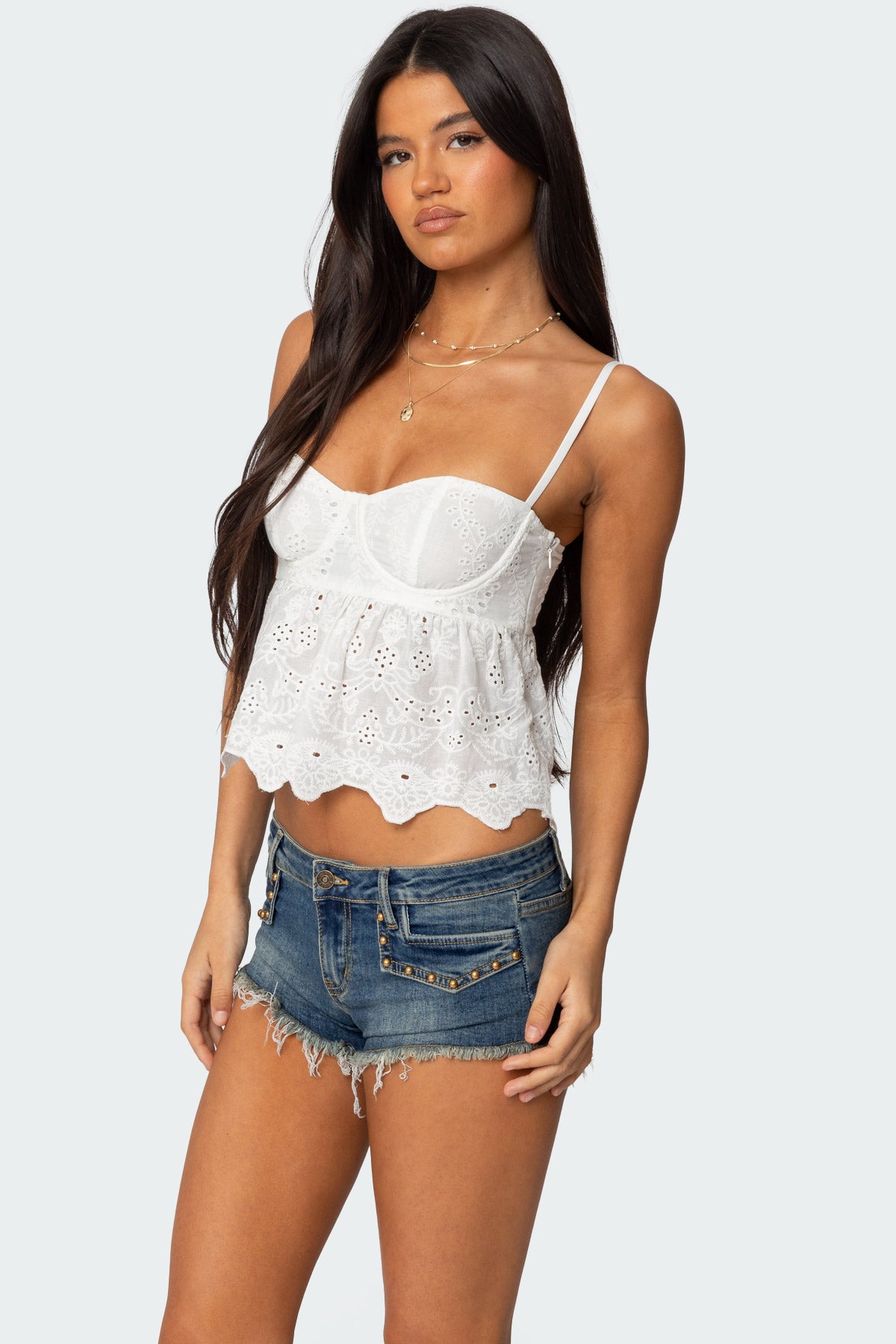 Emme Eyelet Corset - Image 3