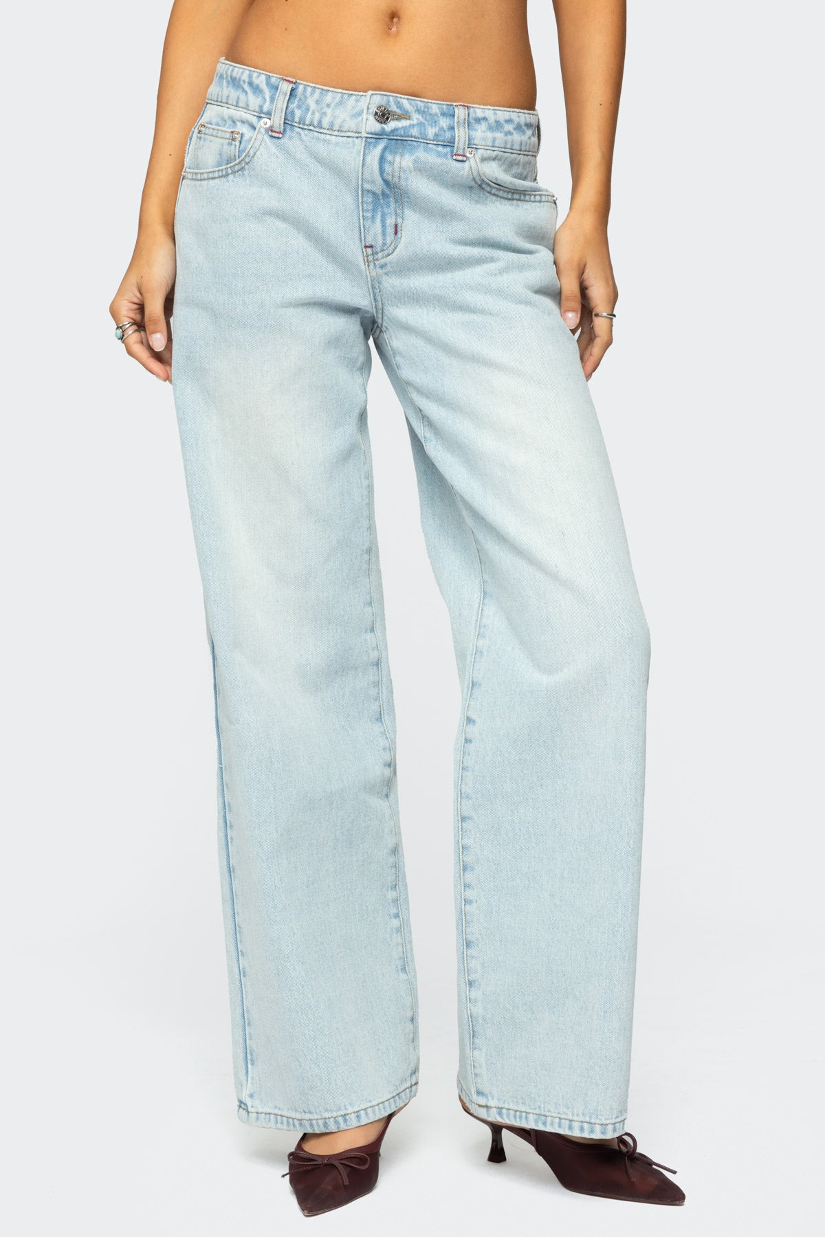 Ace Low Rise Baggy Jeans - Image 2
