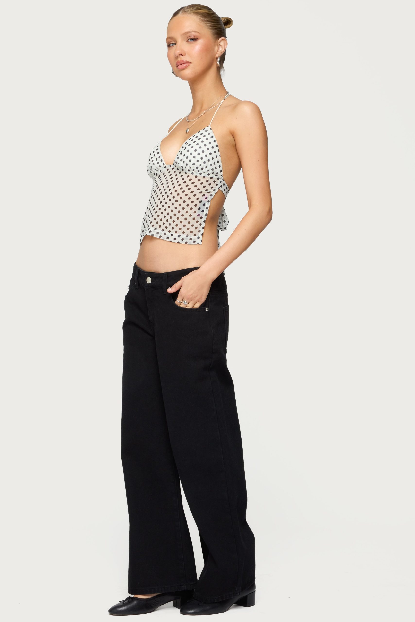 Petite Daytime Low Rise Baggy Jeans - Image 3