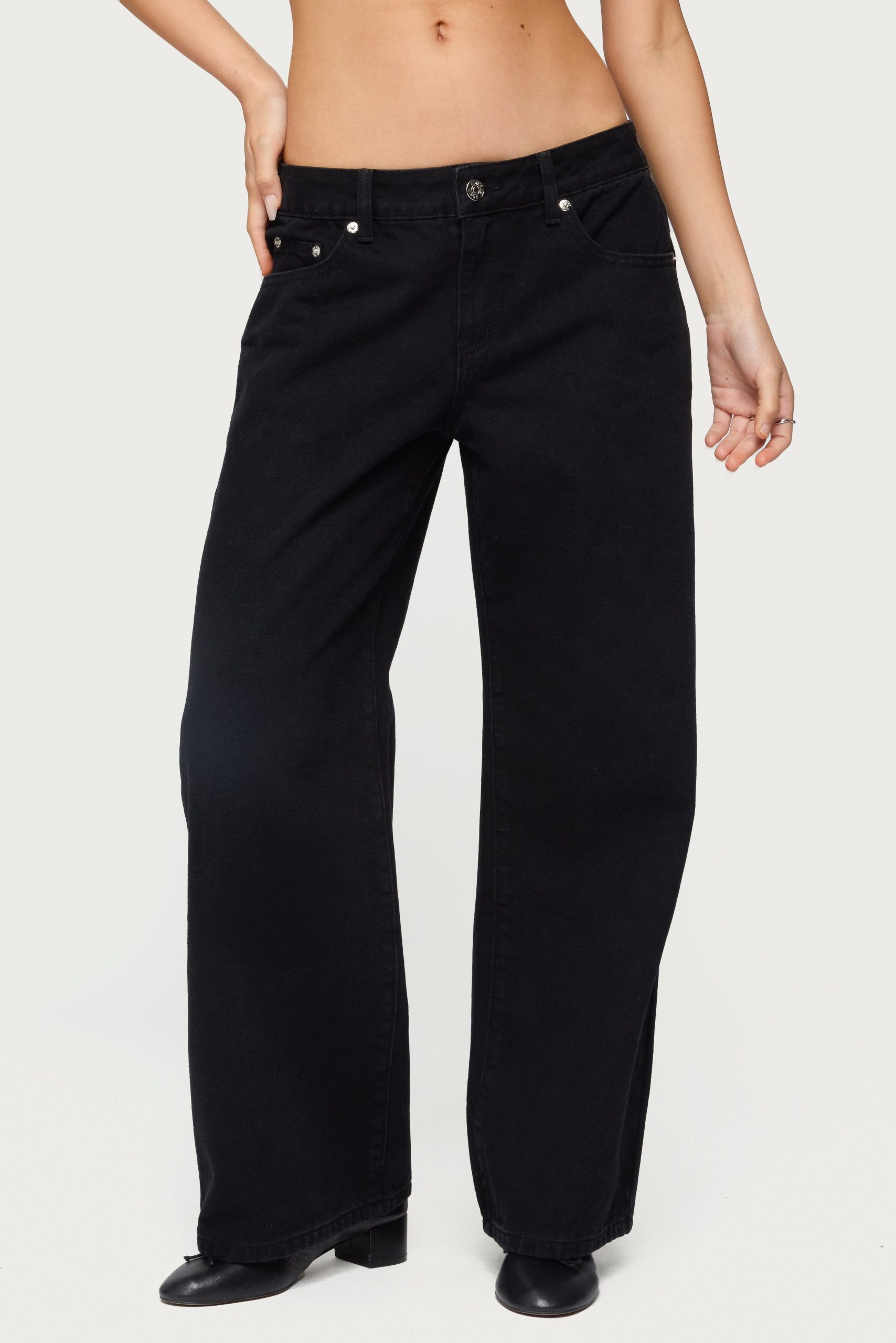 Petite Daytime Low Rise Baggy Jeans - Image 2