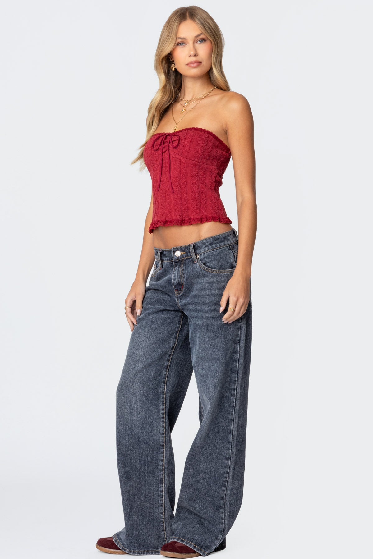 Ace Low Rise Baggy Jeans - Image 3