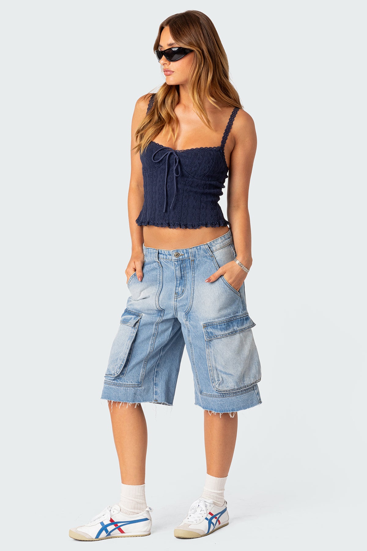 Lacey Knit Tank Top - Image 5