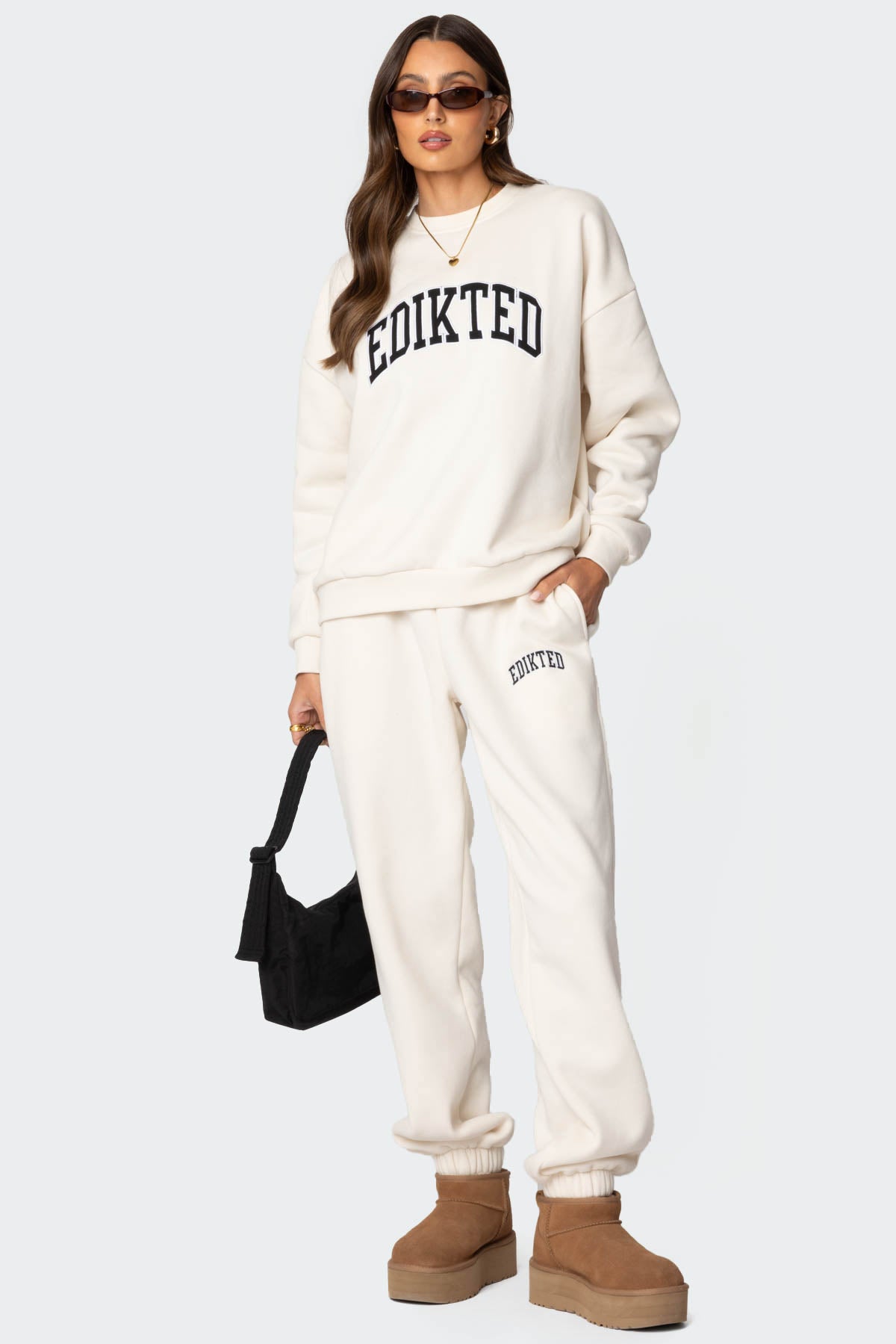 Edikted Babe Oversized Sweatshirt - Image 3