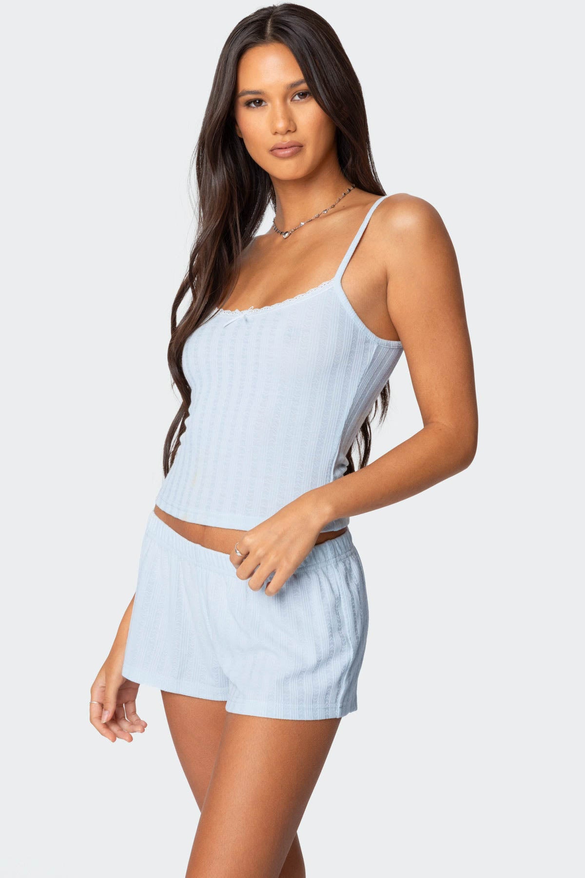 Irene Pointelle Tank Top - Image 3