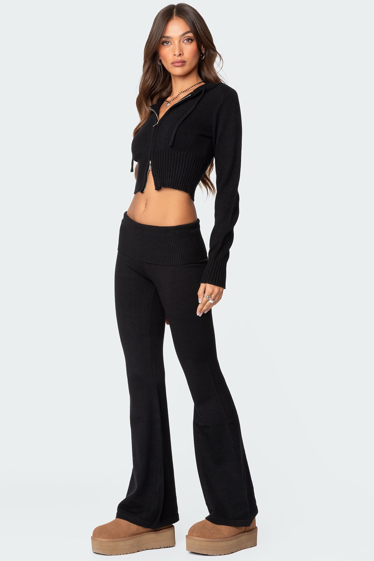 Desiree Knitted Hooded Cardigan - Image 4