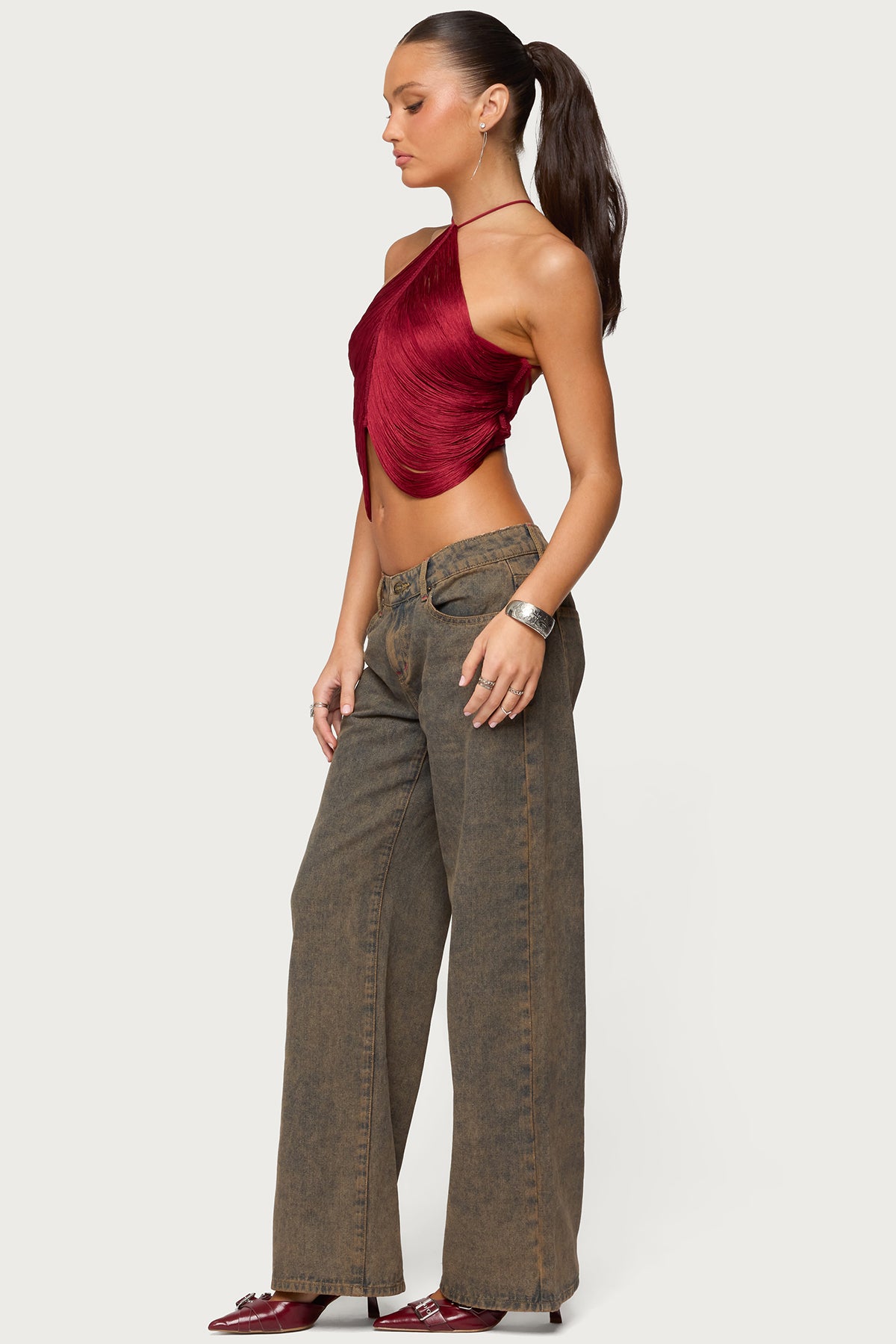 Ace Low Rise Baggy Jeans - Image 3