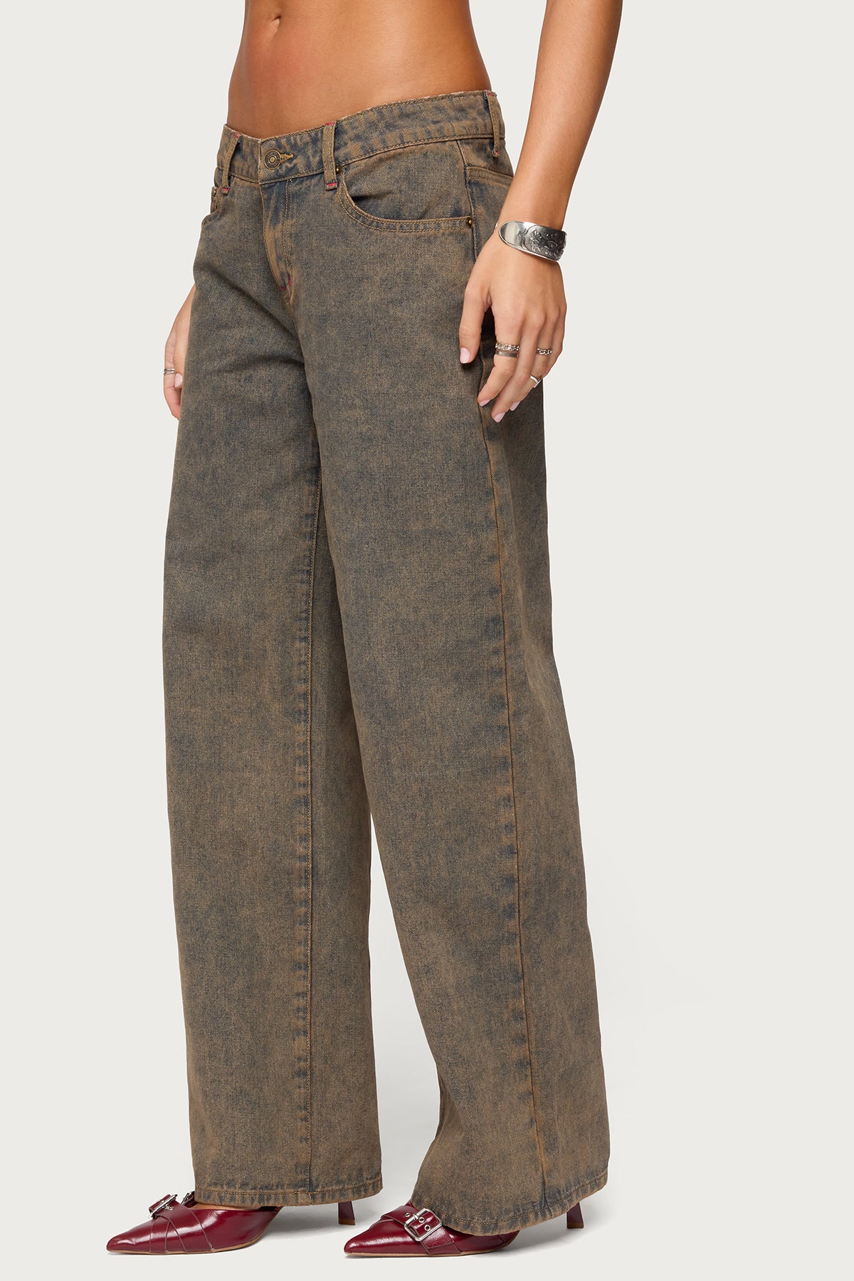 Ace Low Rise Baggy Jeans - Image 4