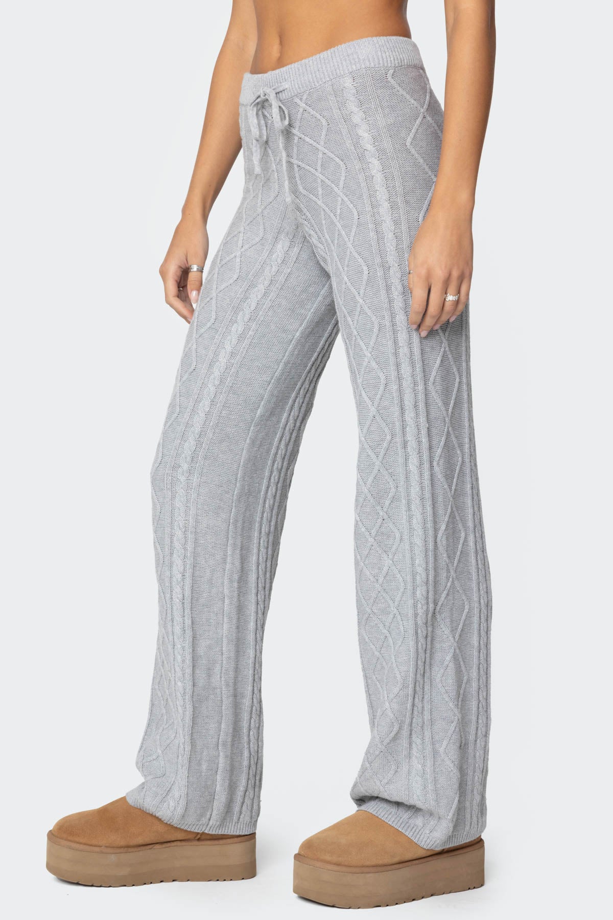 Kasey Cable Knit Pants - Image 2
