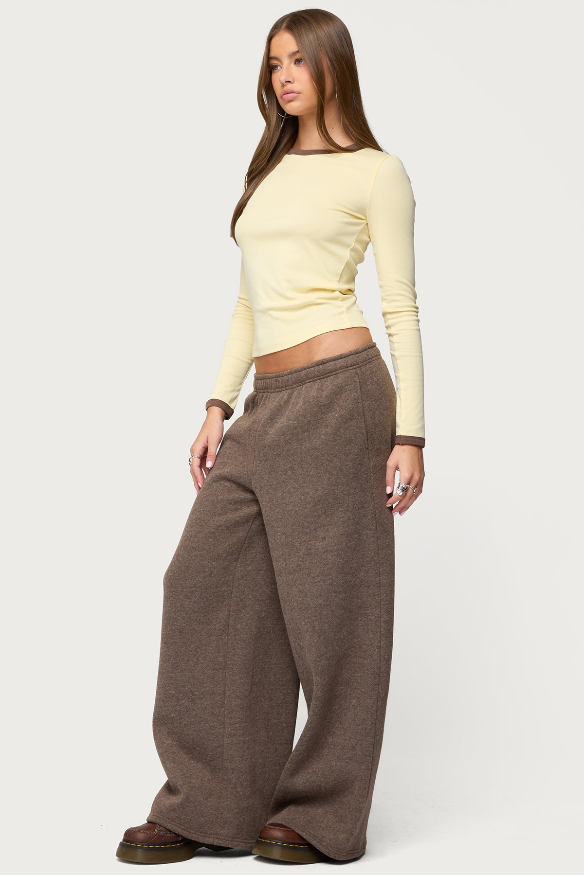 Zander Contrast Long Sleeve T Shirt - Image 5