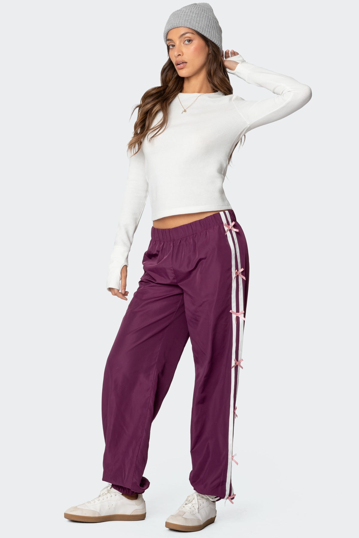 Waffle Long Sleeve T Shirt - Image 2