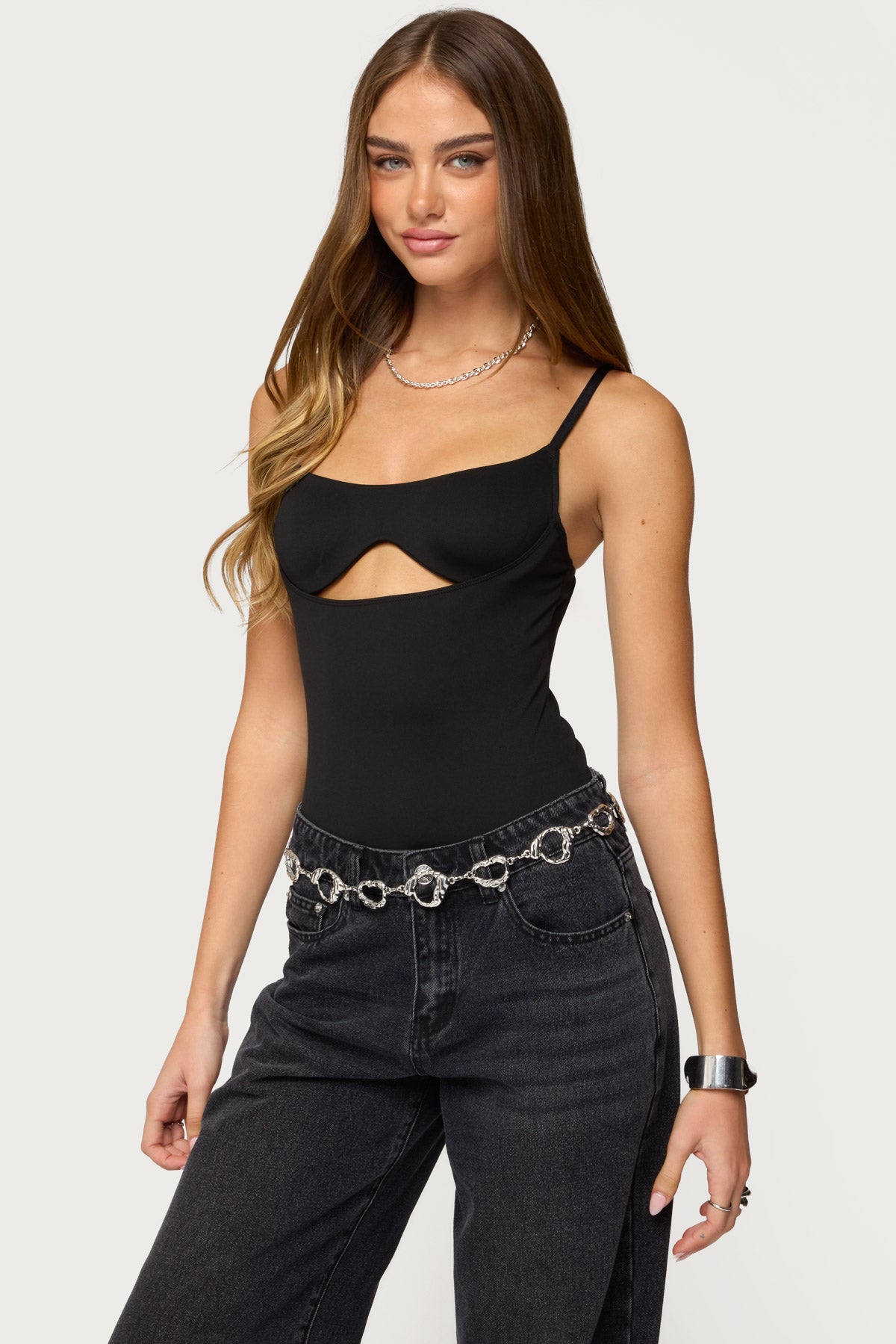 Shulah Cutout Cupped Bodysuit - Image 3