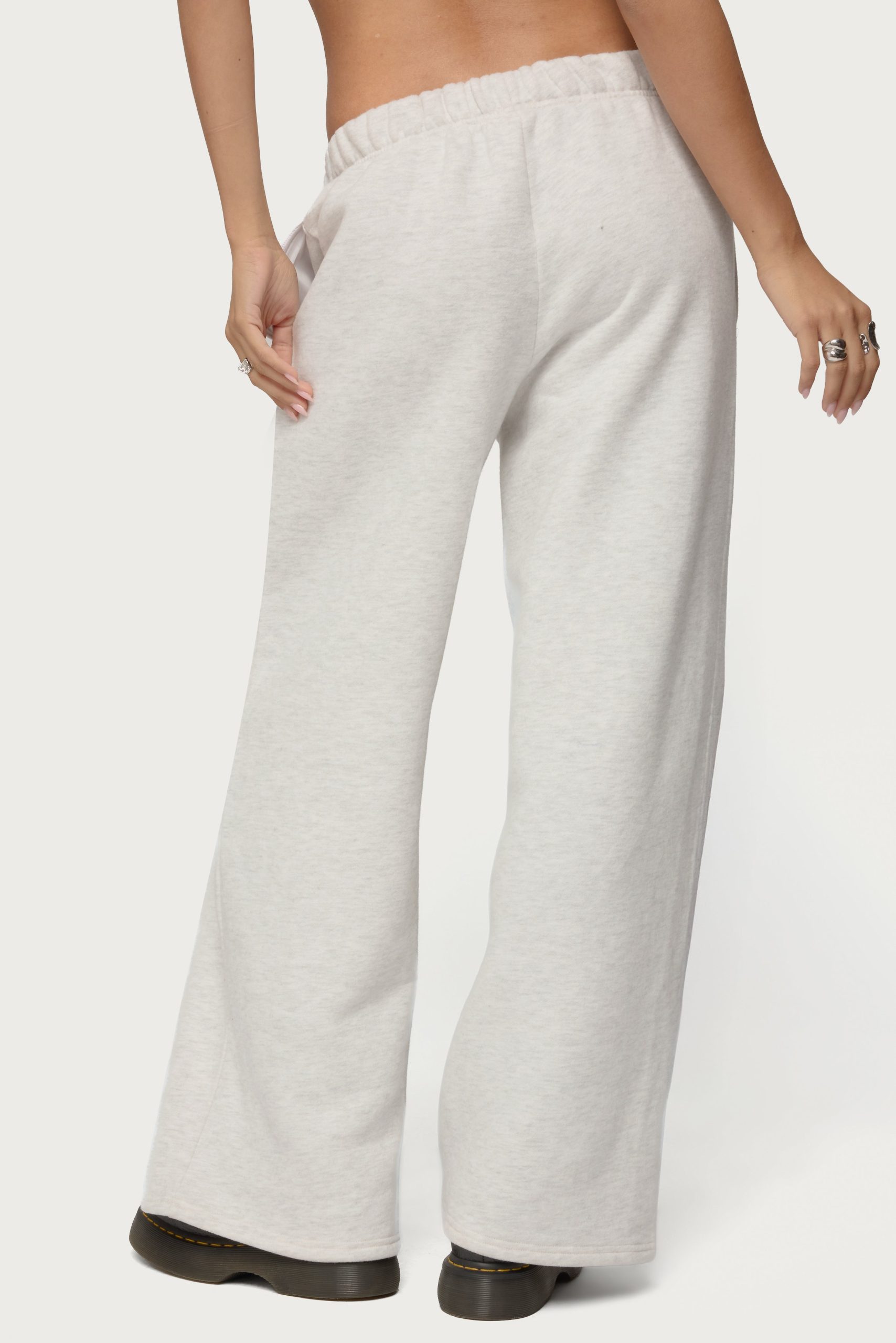 Basic Girl Wide Leg Edikted Sweatpants - Image 5