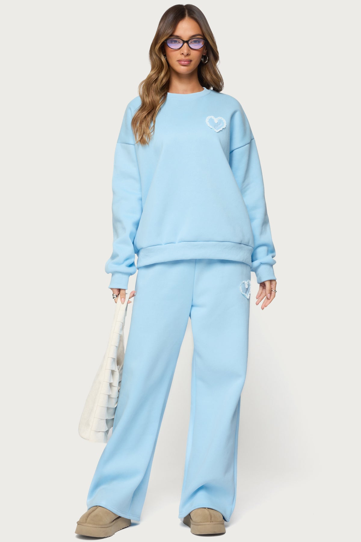 Love Edikted Wide Leg Sweatpants - Image 6
