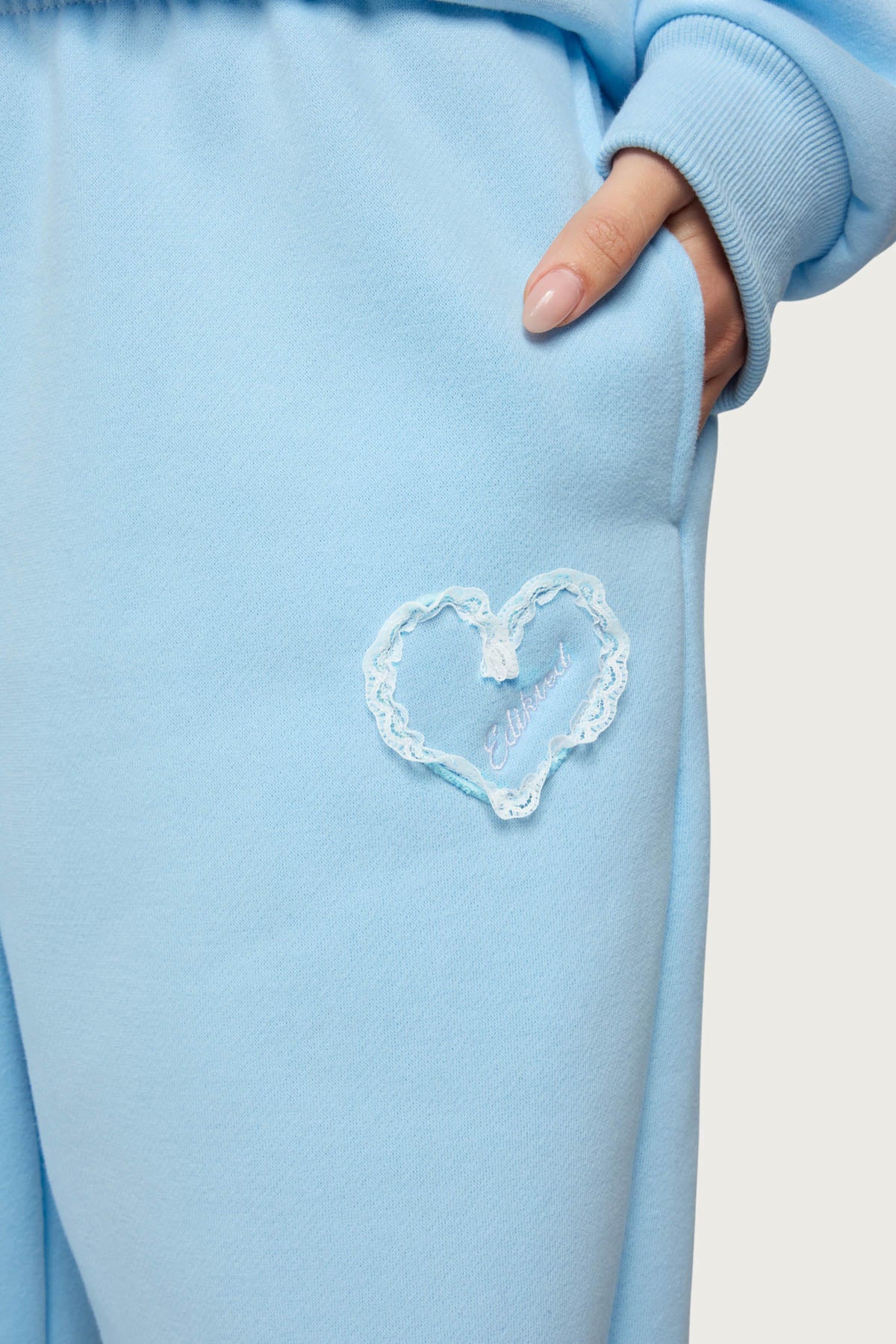 Love Edikted Wide Leg Sweatpants - Image 2