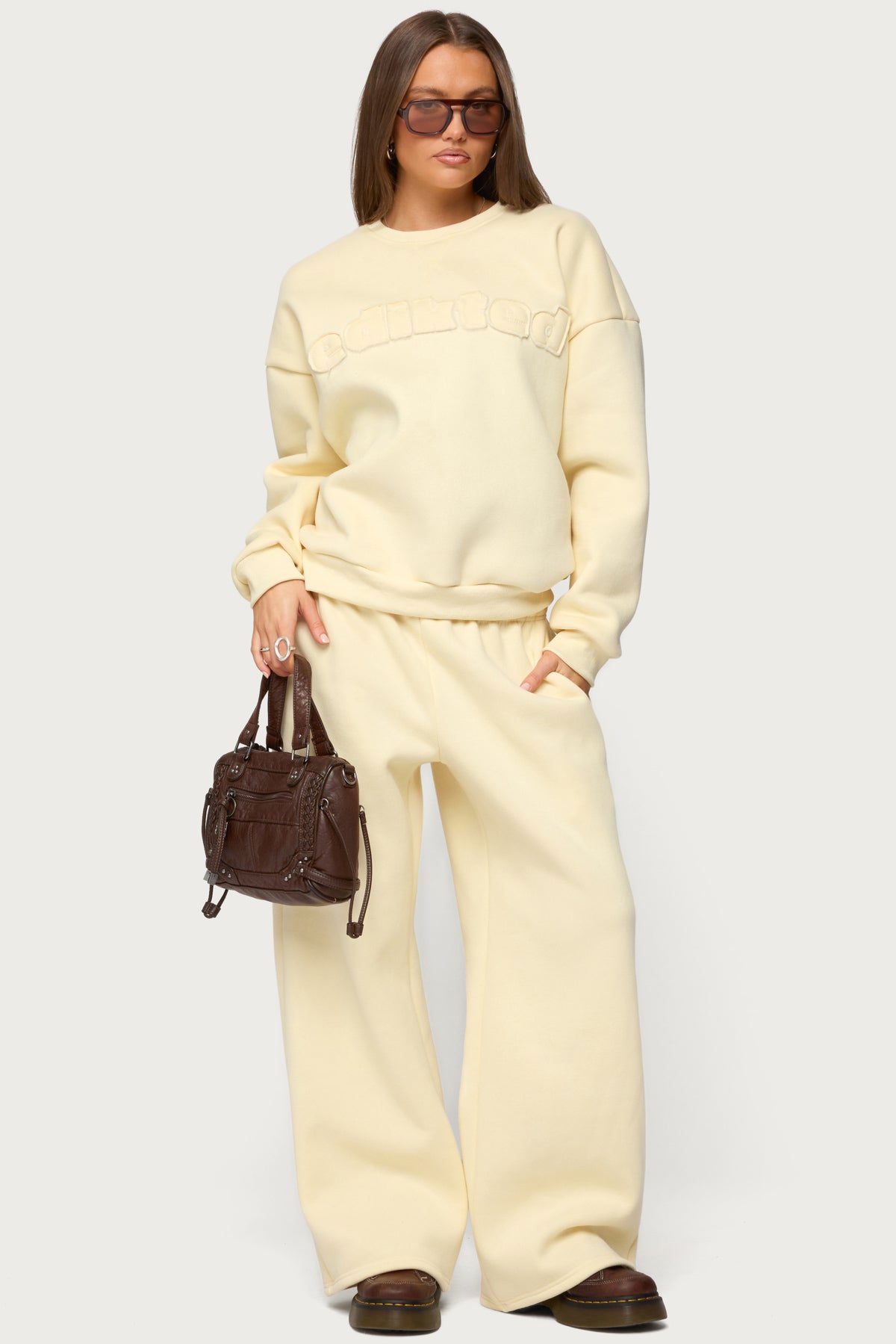Jaylie Edikted Wide Leg Sweatpants - Image 6