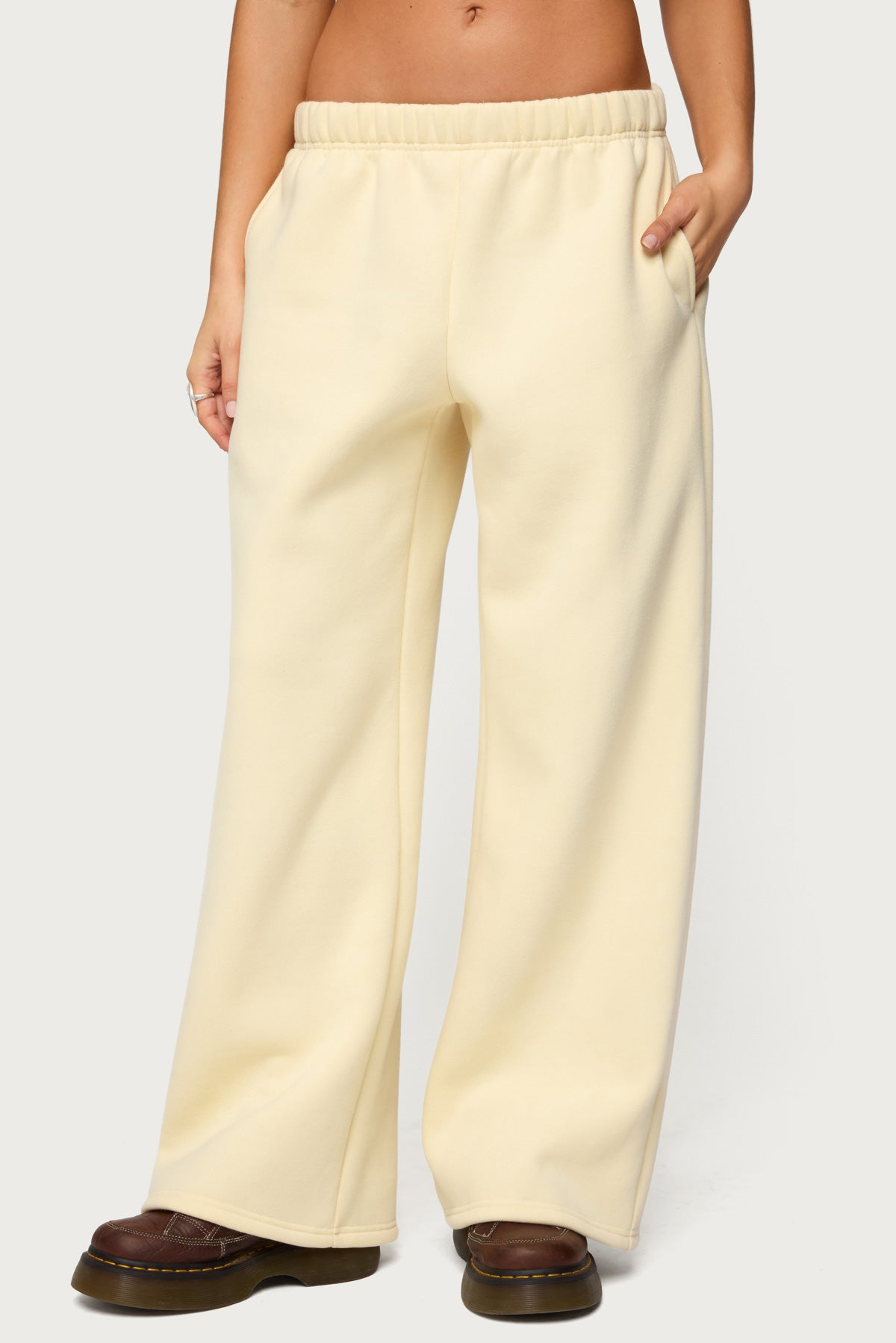 Jaylie Edikted Wide Leg Sweatpants - Image 3