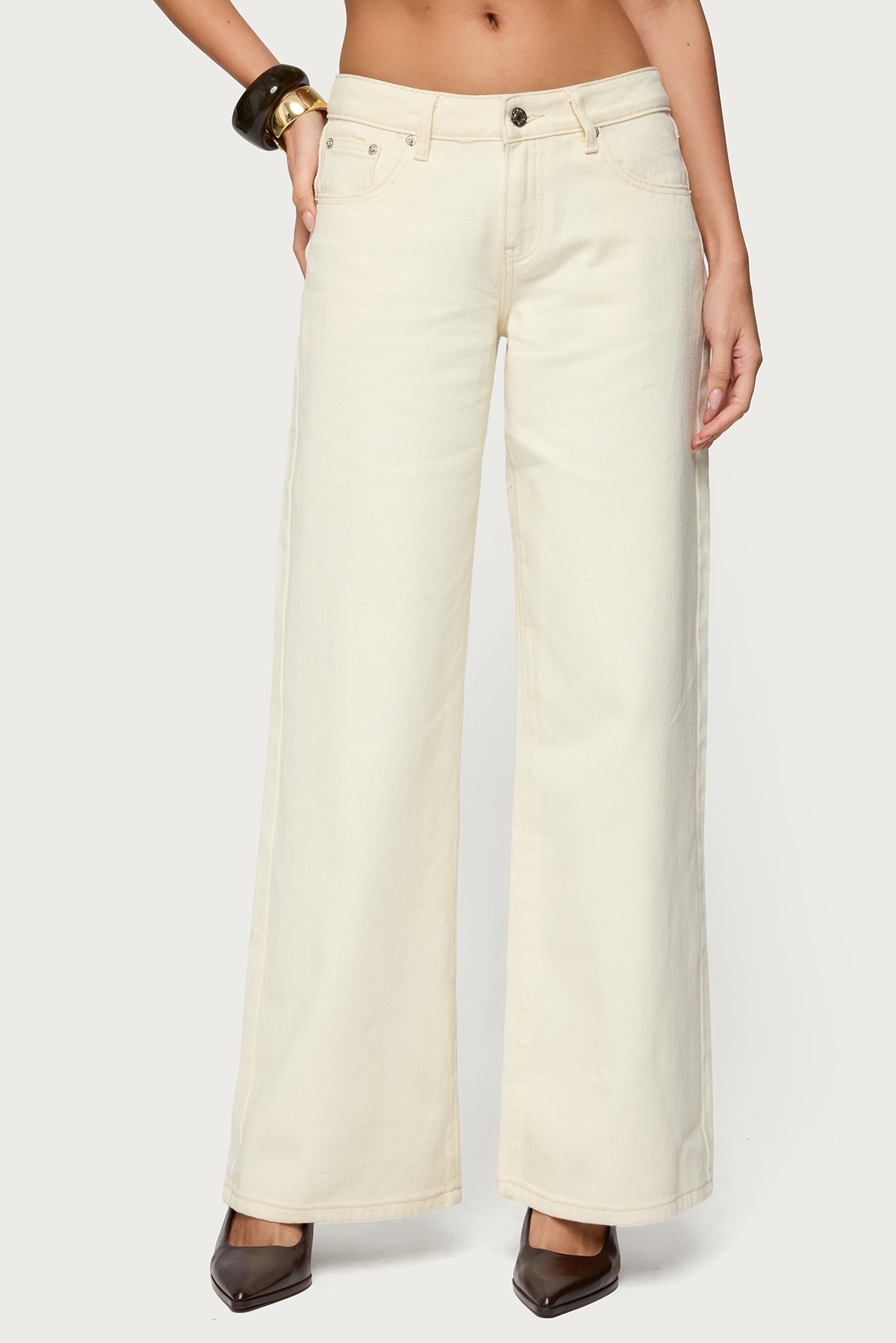 Roman Low Rise Baggy Jeans - Image 2