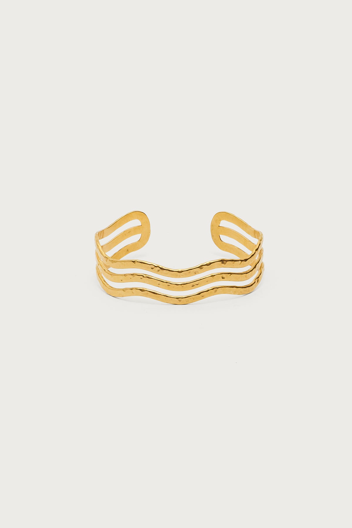 Wavy Layered Arm Cuff - Image 2