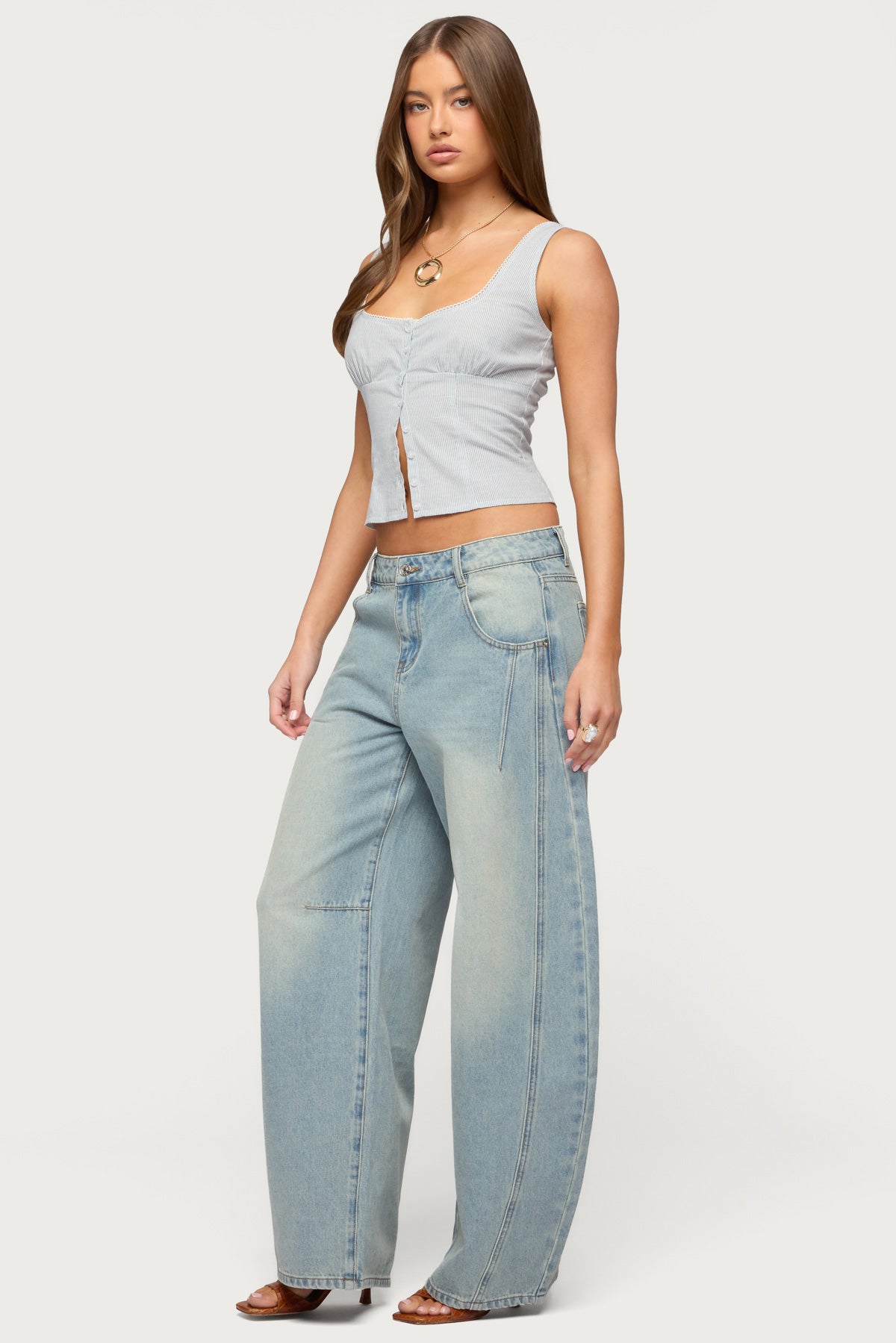 Ilara Low Rise Barel Jeans - Image 3