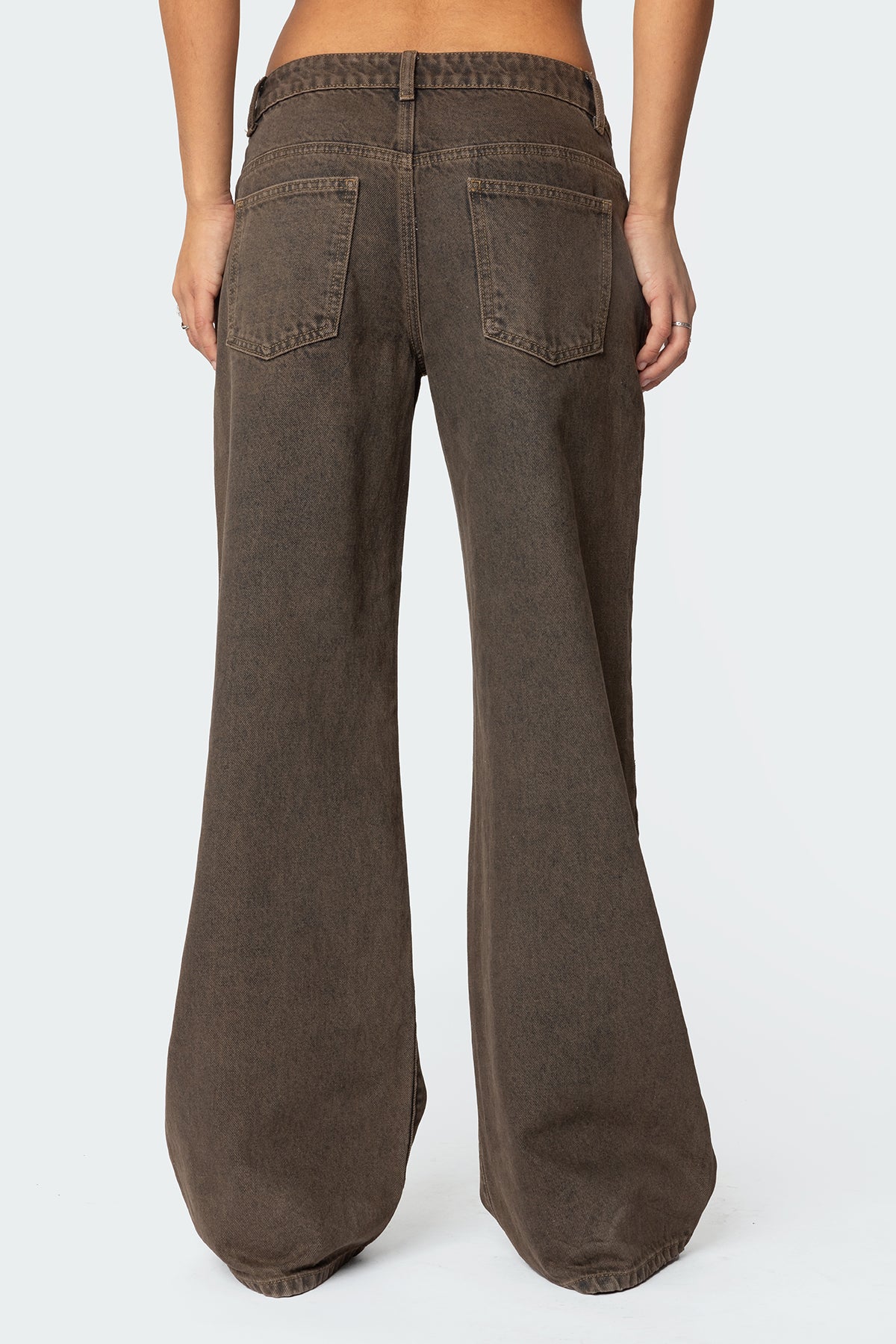 Zahra Mud Wash Low Rise Baggy Jeans - Image 5