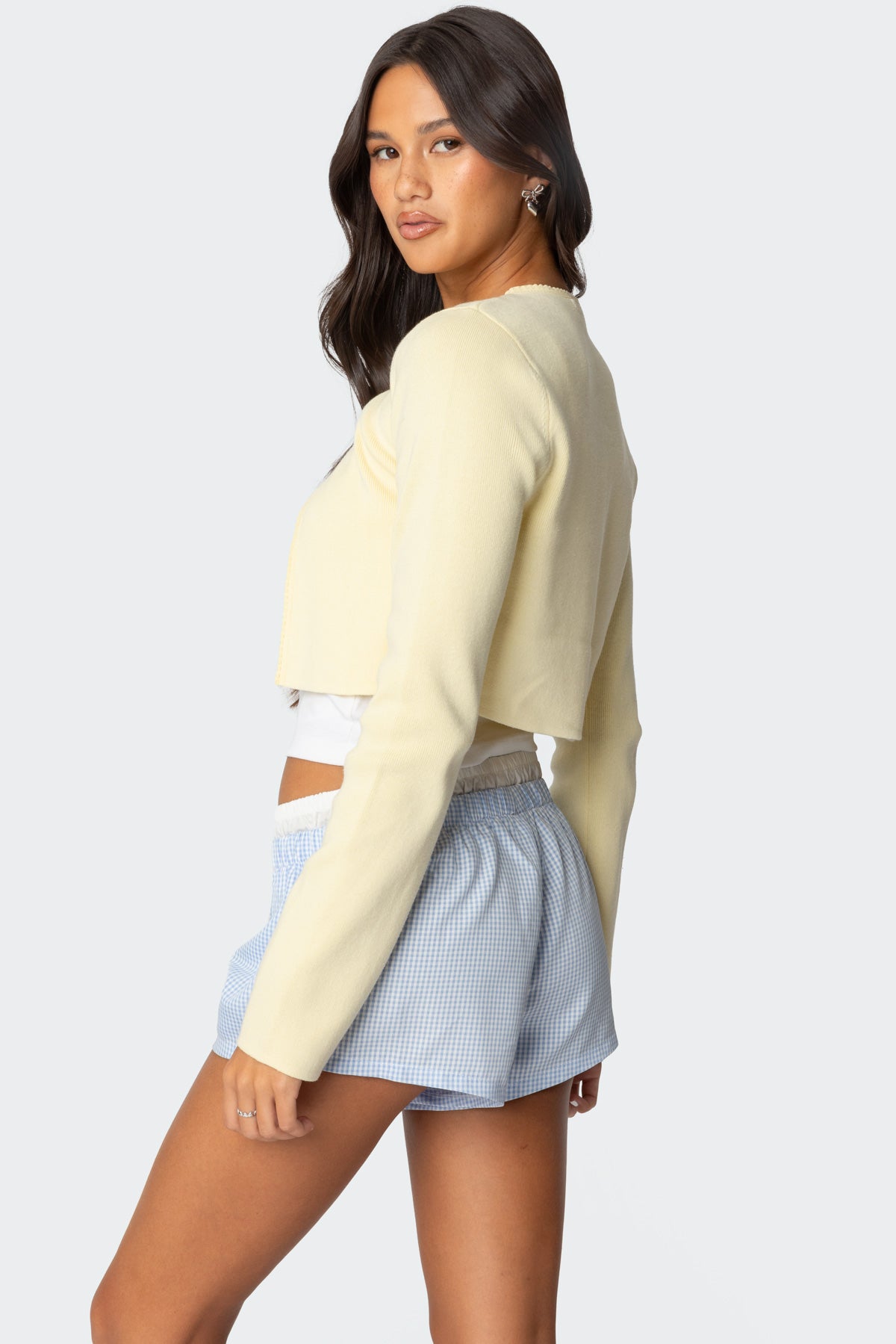 Jayne Split Front Knit Cardigan - Image 5