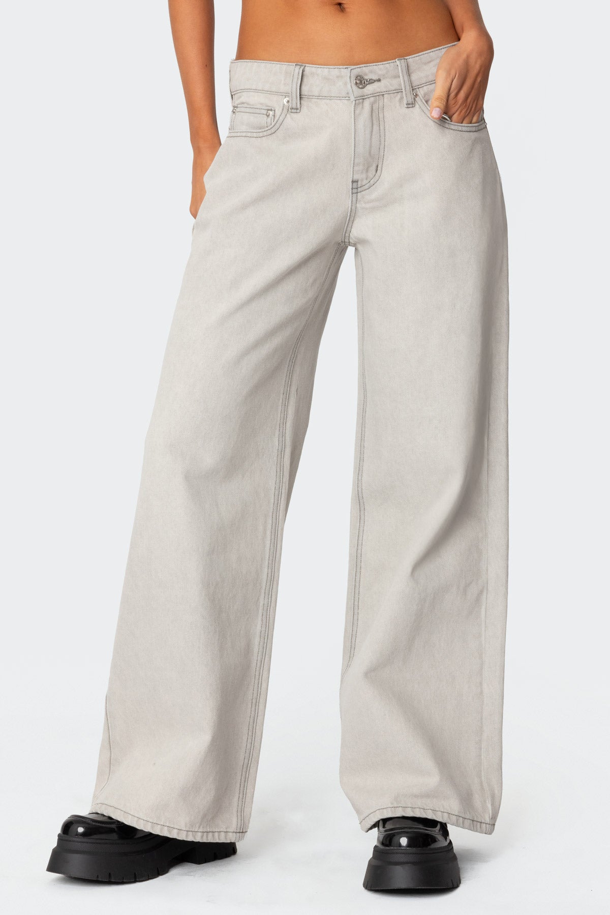 Casey Low Rise Baggy Jeans - Image 2