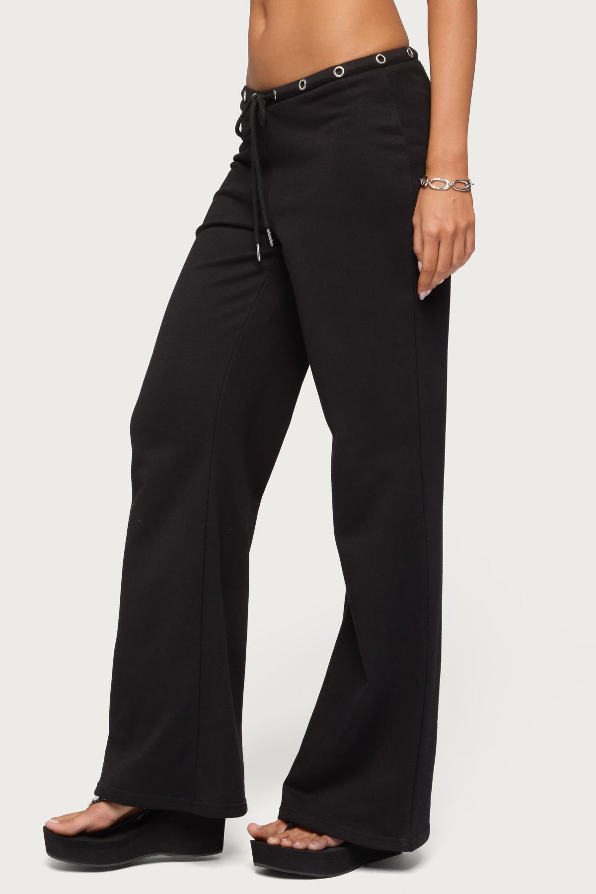 Bronte Grommet Straight Leg Sweatpants - Image 4