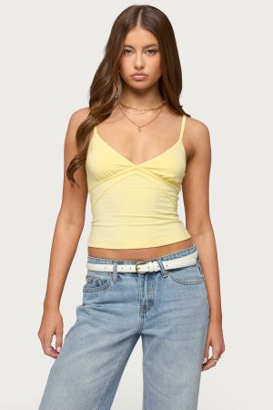 Evianna Double Tie Back Tank Top