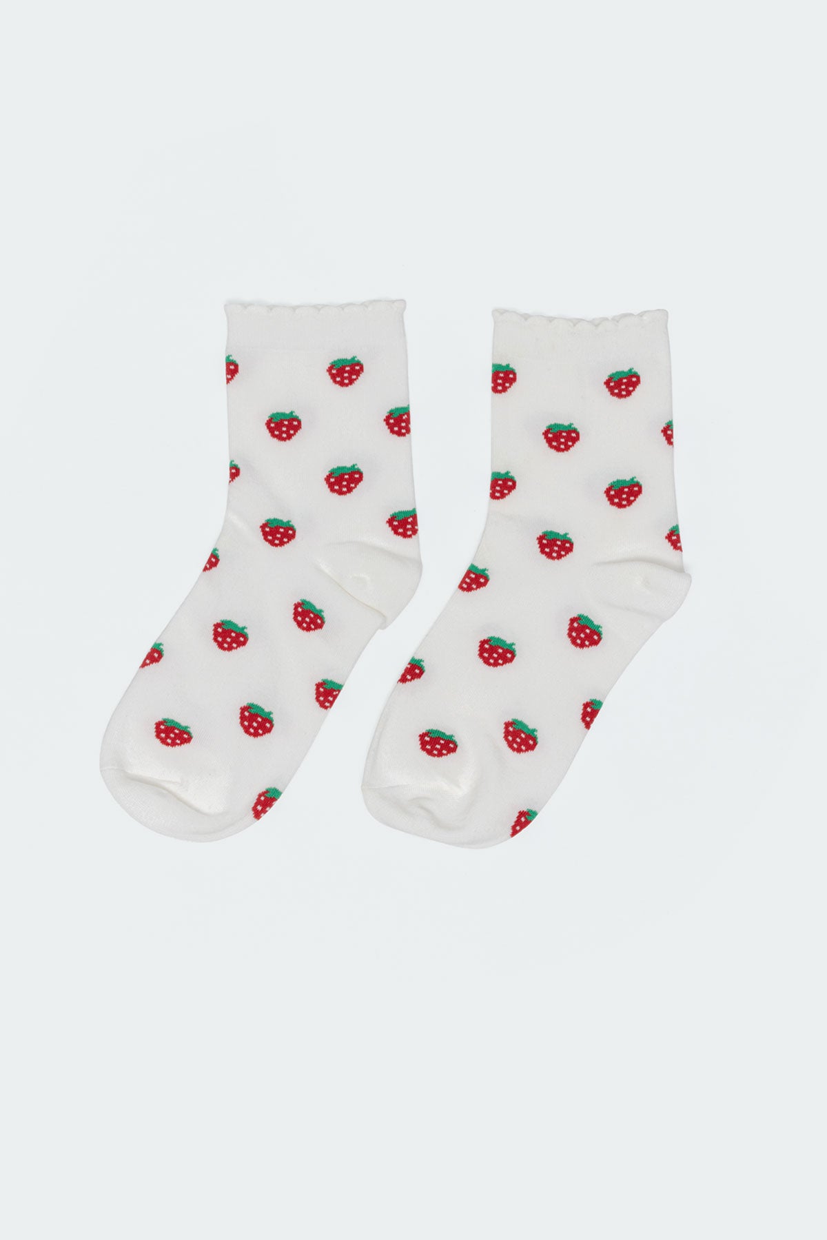 Strawberry Frill Socks - Image 2
