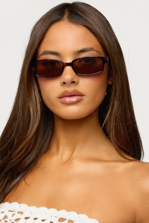 Keeley Rectangle Sunglasses