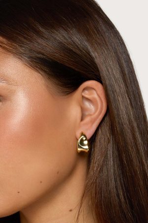 Chunky Hoop Earrings