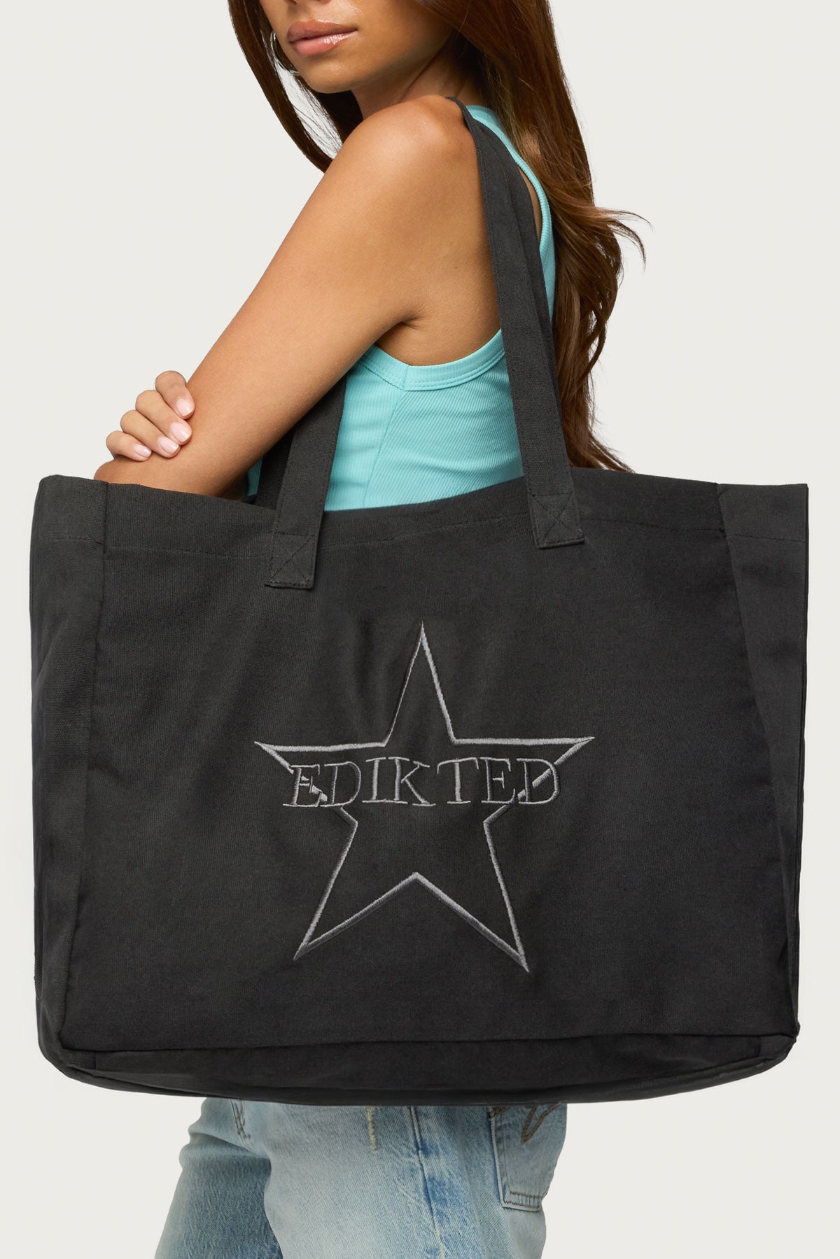 Edikted Star Tote Bag