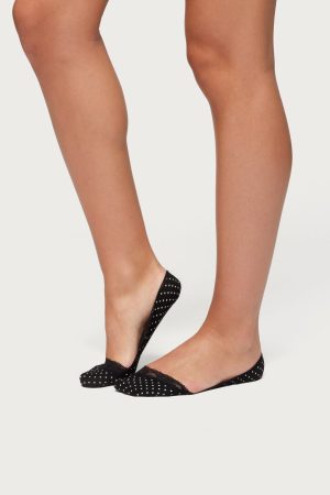 Lacey Polka Dot Socks