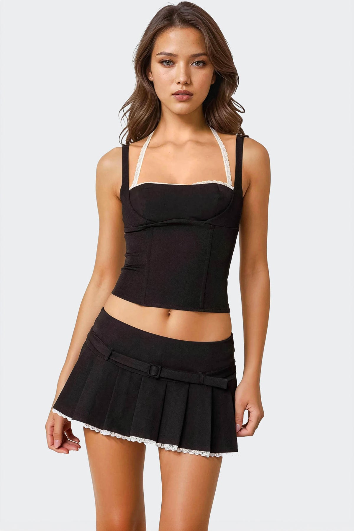 Lesly Lacey Layered Corset - Image 3