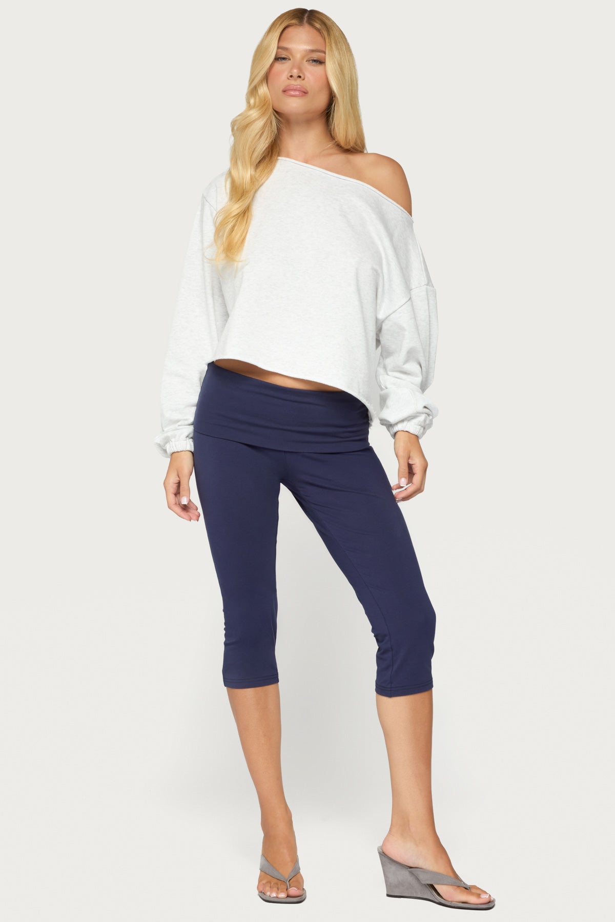 Rocio Foldover Capri Pants - Image 5