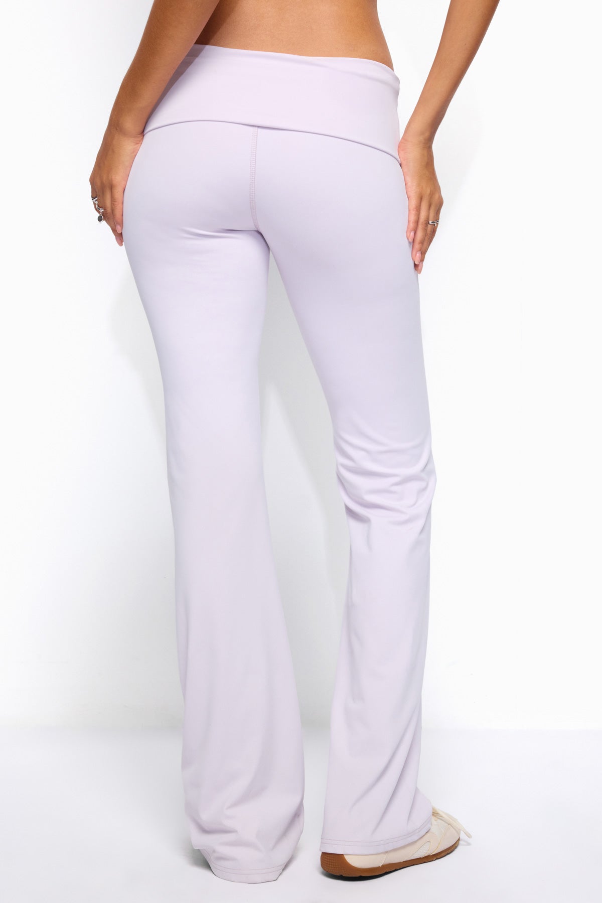 Oriane Foldover Flared Leggings - Image 5