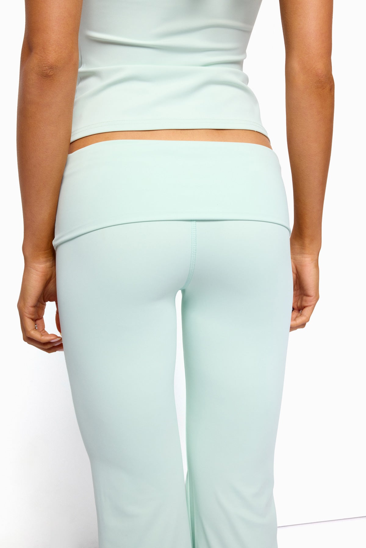 Oriane Foldover Flared Leggings - Image 5