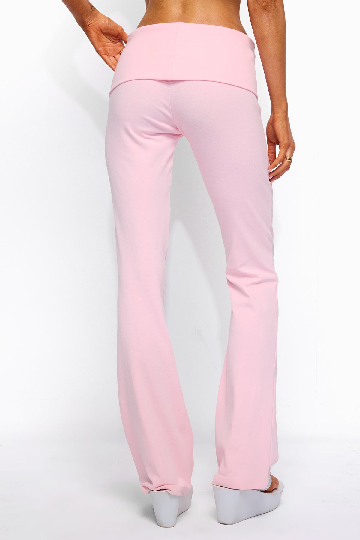 Ivanne Foldover Flared Pants - Image 4