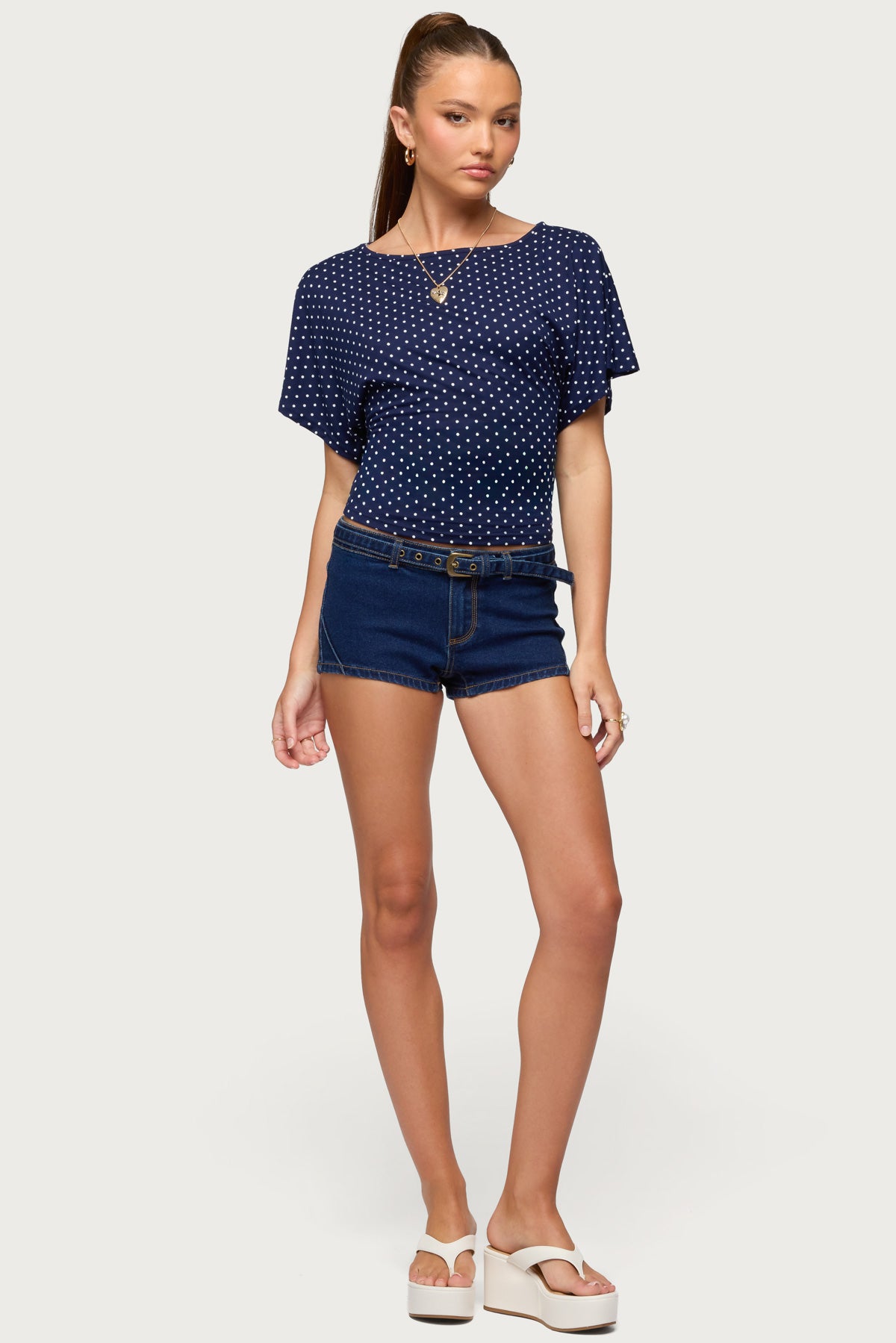 Abriana Ruched Waist Top - Image 5