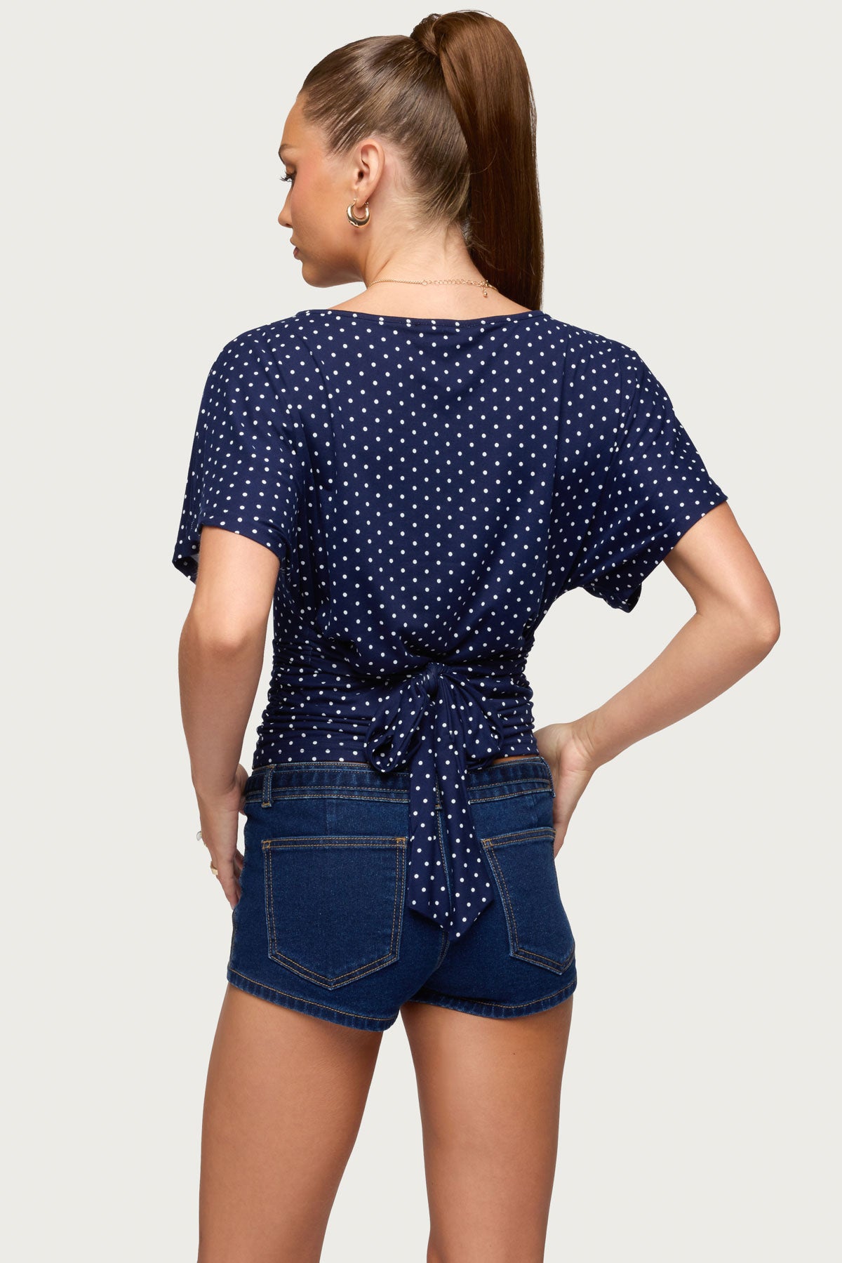 Abriana Ruched Waist Top - Image 4